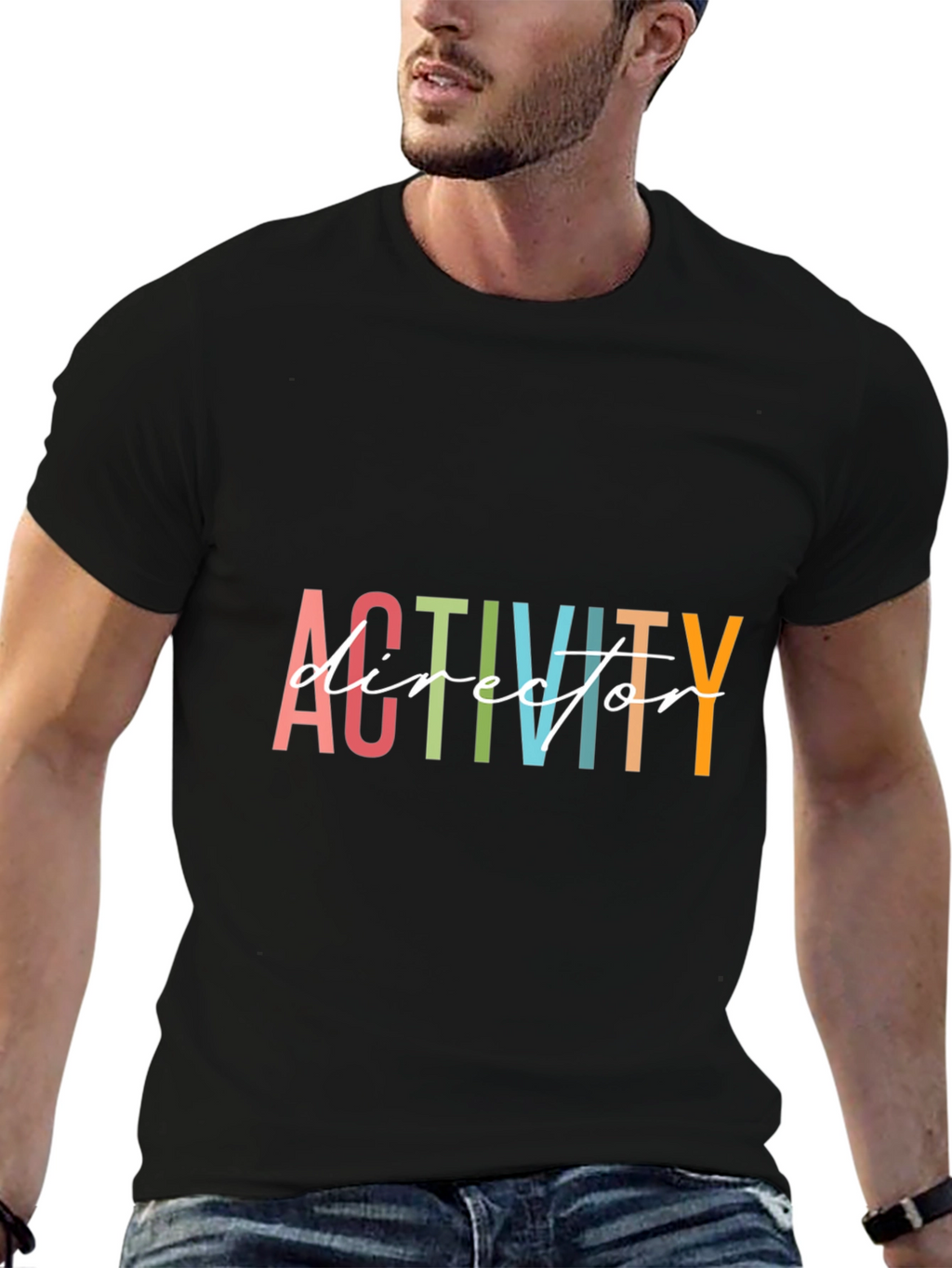Camiseta Negra Activity Director