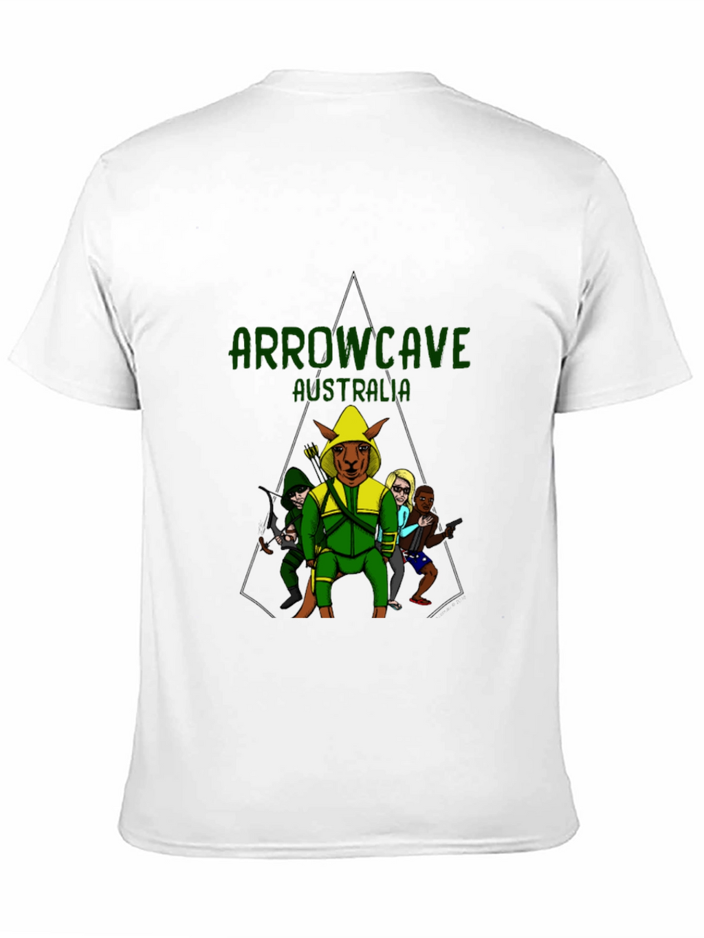 Camiseta Negra Arrowcave Australia
