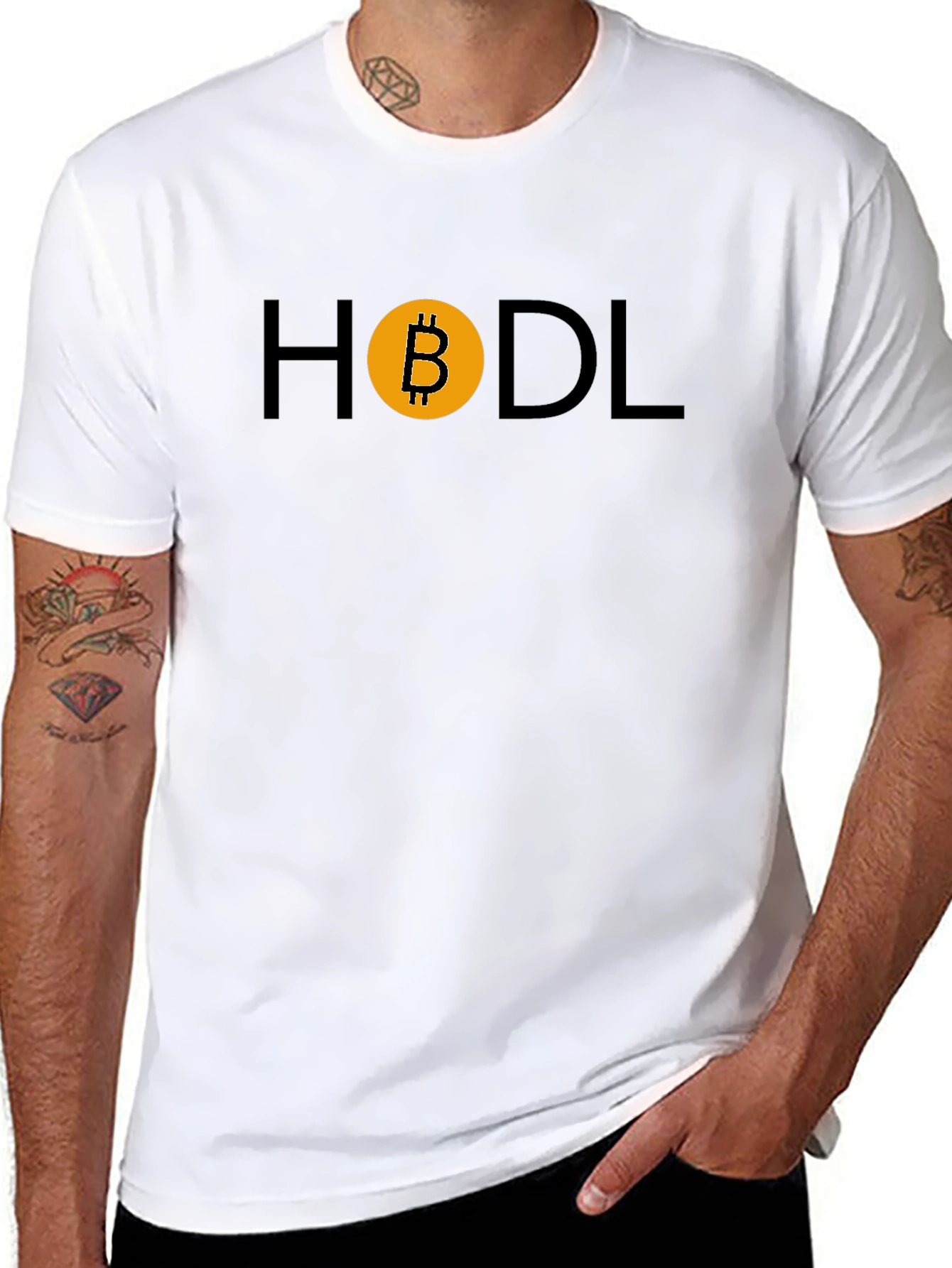 Camiseta HODL Bitcoin - Crypto Inversores