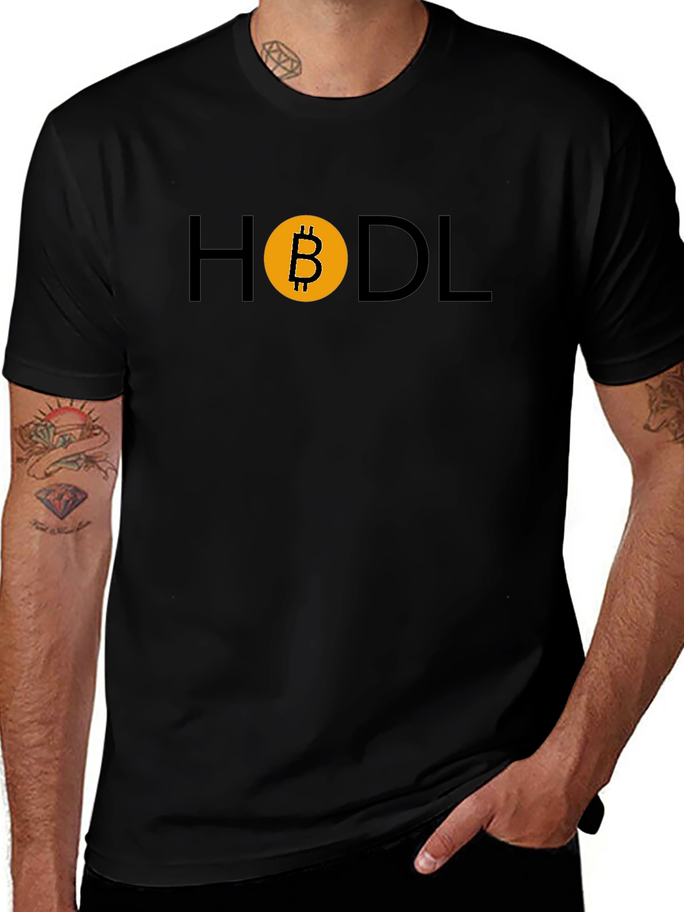 Camiseta HODL Bitcoin - Crypto Inversores