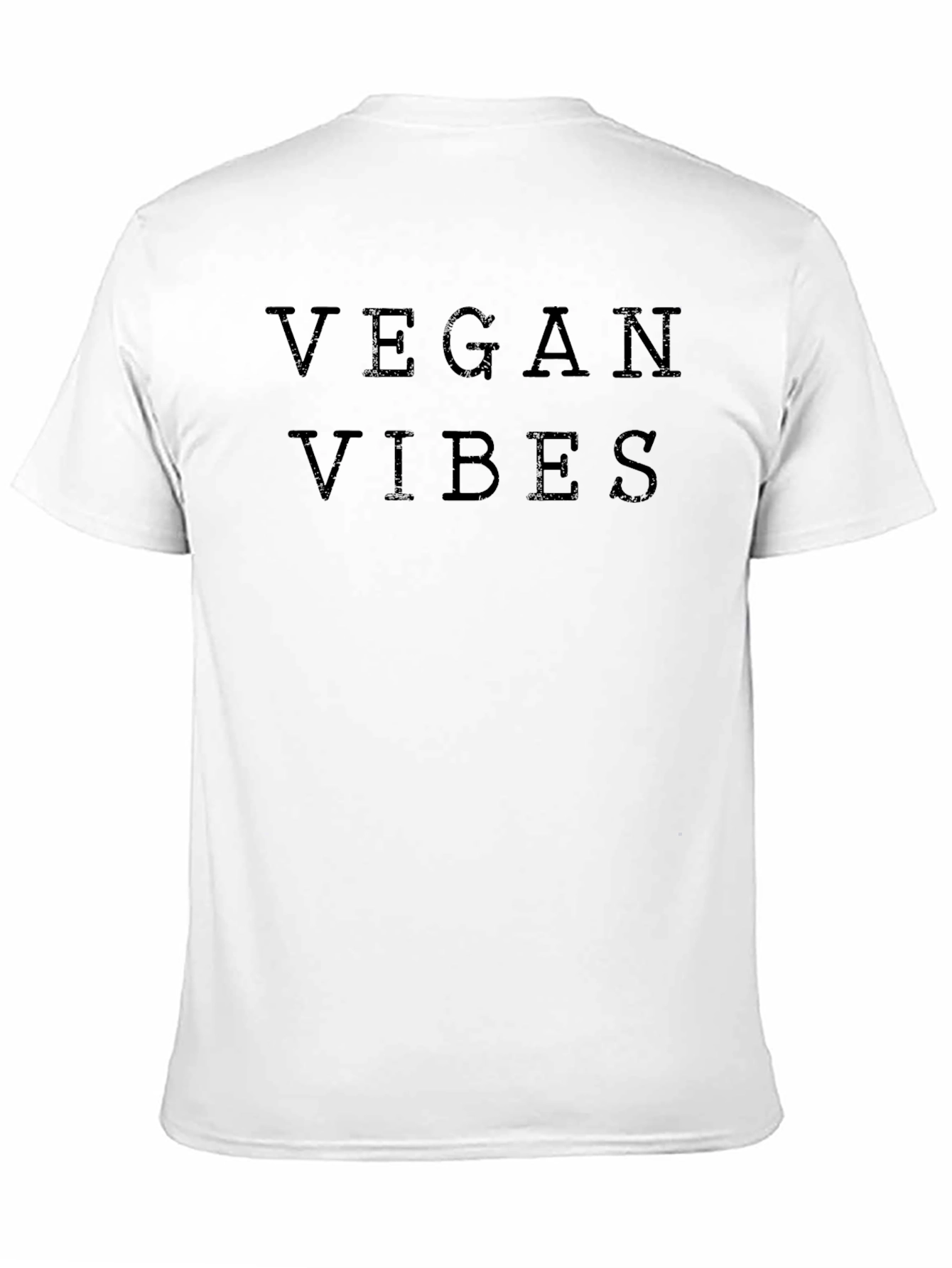 Camiseta Hombre Negra Vegan Vibes