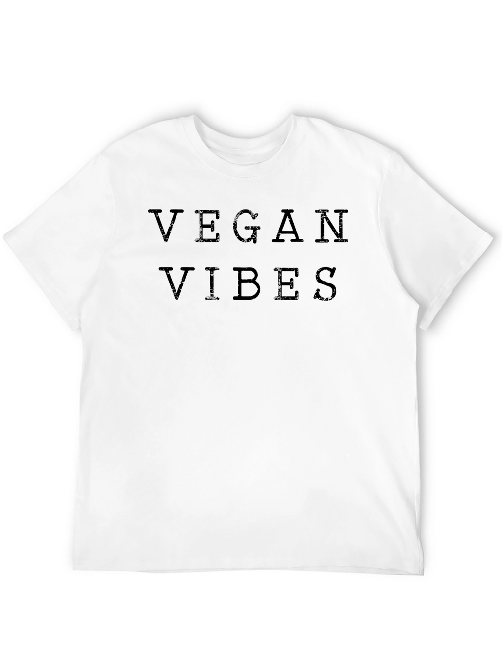 Camiseta Hombre Negra Vegan Vibes