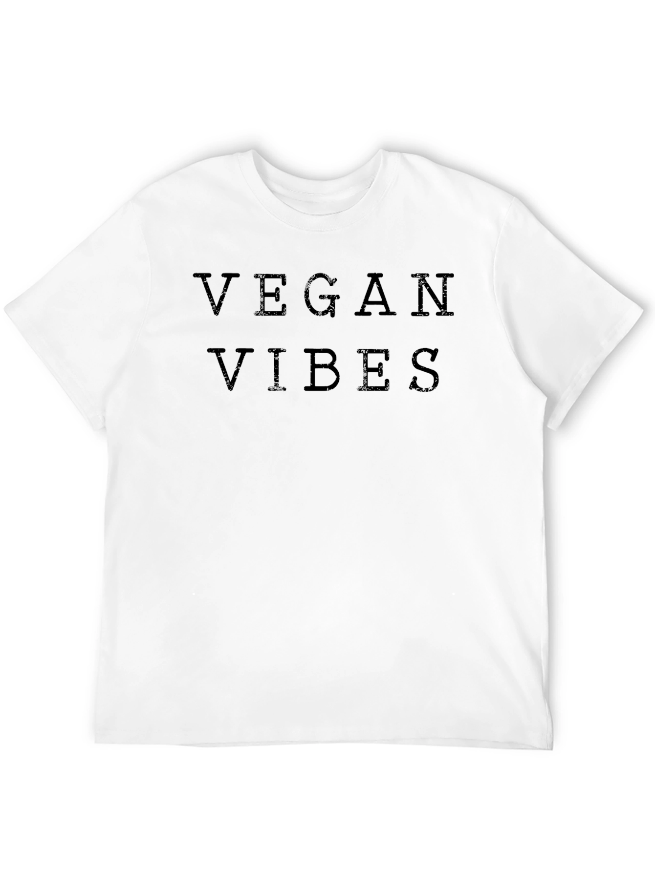 Camiseta Hombre Negra Vegan Vibes