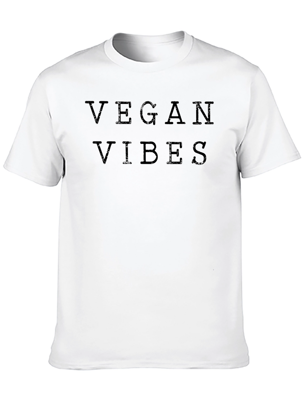 Camiseta Hombre Negra Vegan Vibes