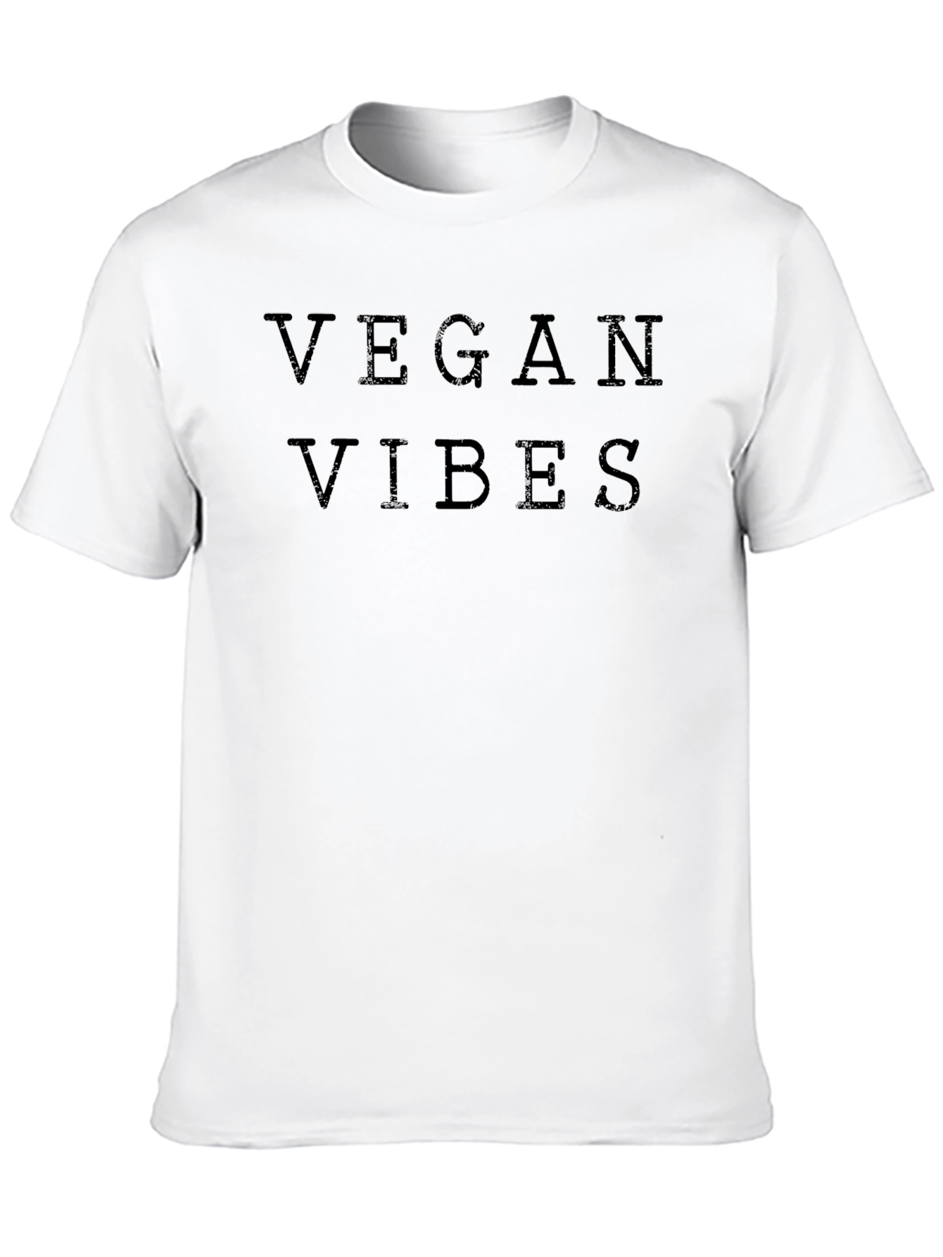 Camiseta Hombre Negra Vegan Vibes