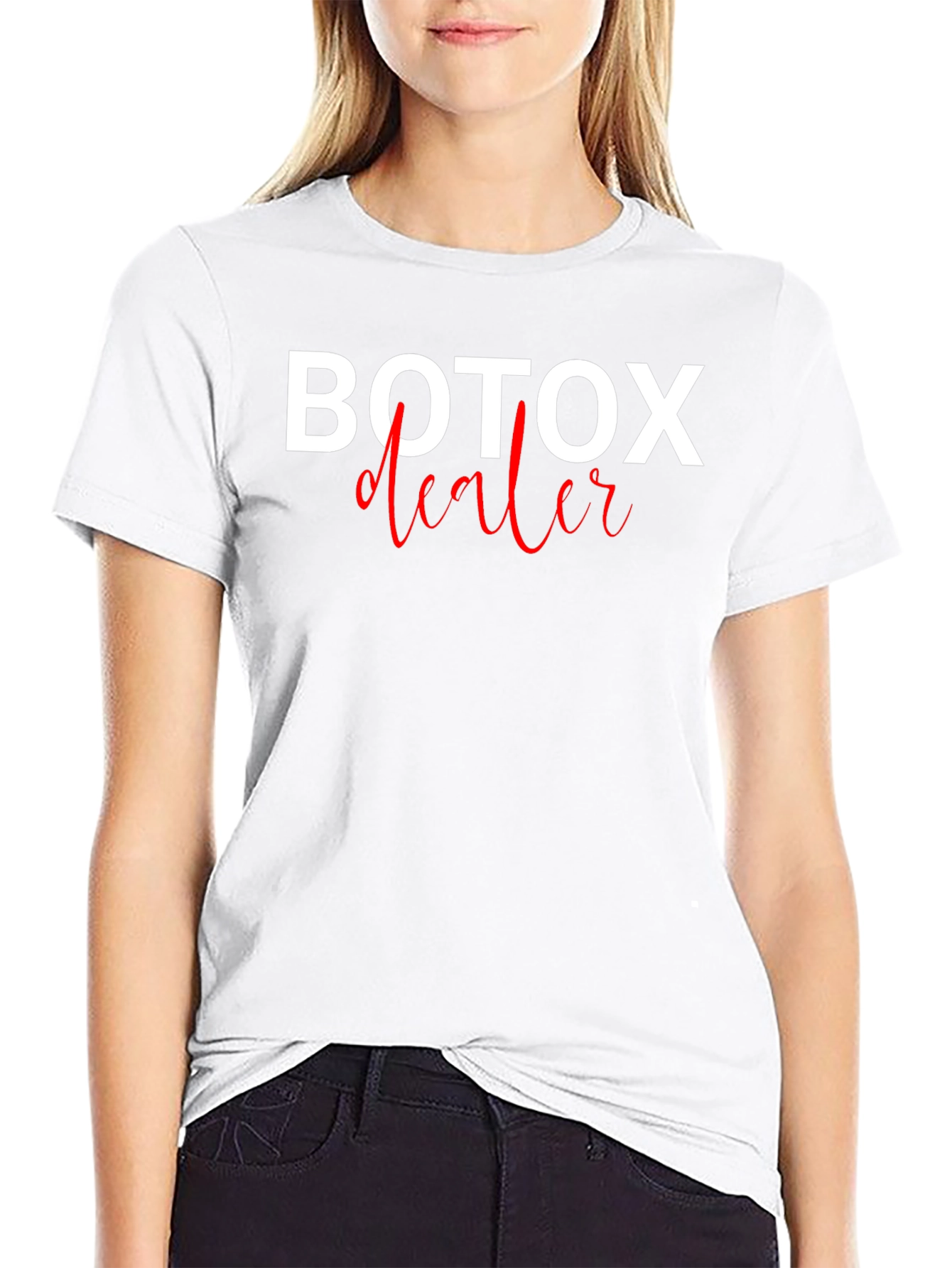 Camiseta Negra Botox Dealer - Estilo Único