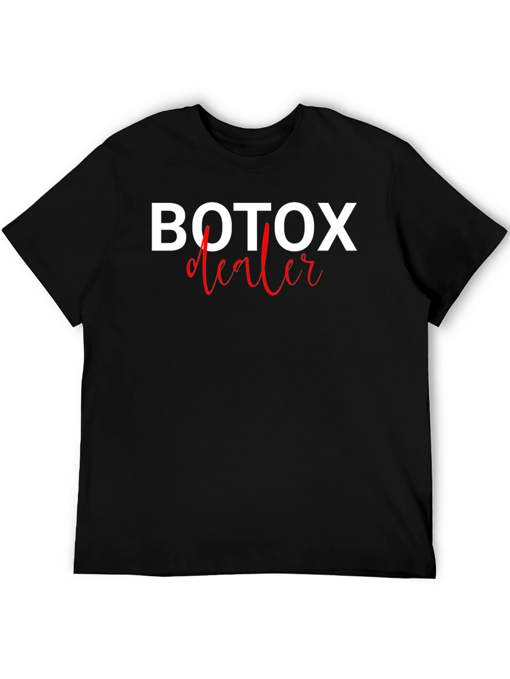 Camiseta Negra Botox Dealer - Estilo Único