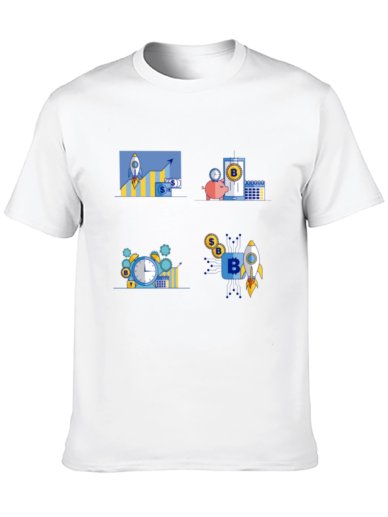 Camiseta Bitcoin: Cripto al Éxito