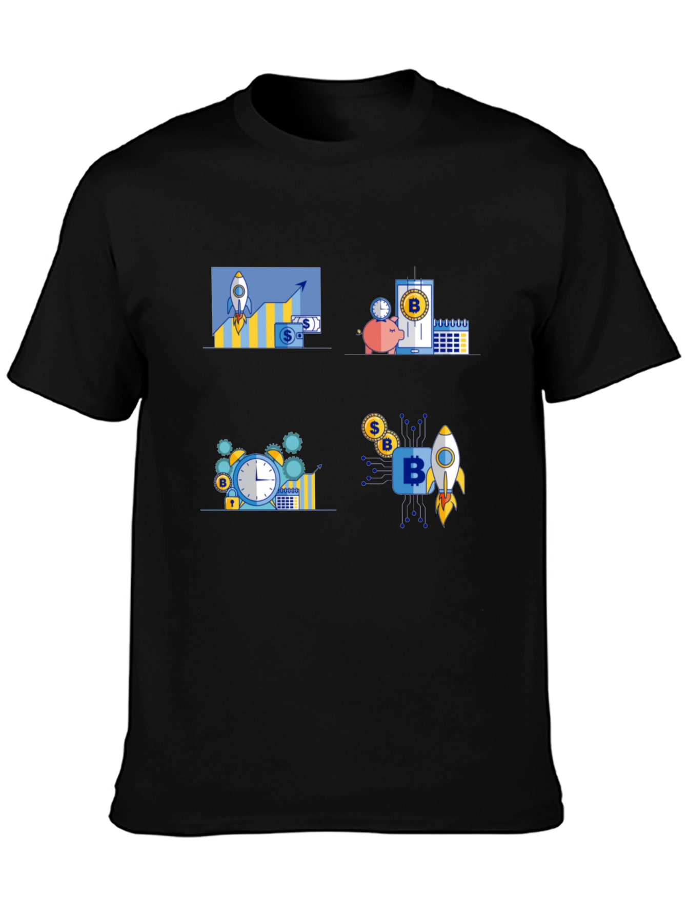 Camiseta Bitcoin: Cripto al Éxito
