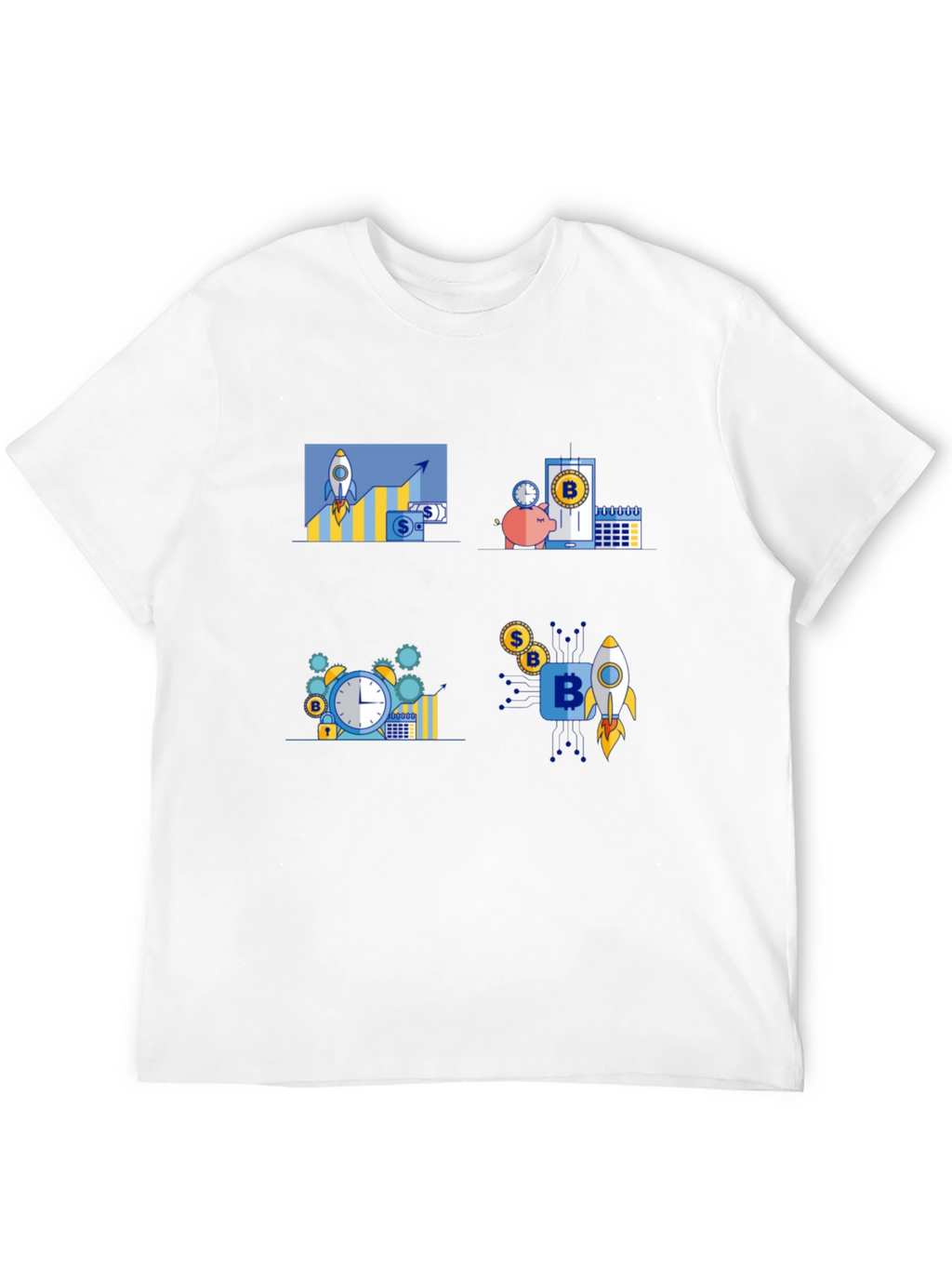 Camiseta Bitcoin: Cripto al Éxito