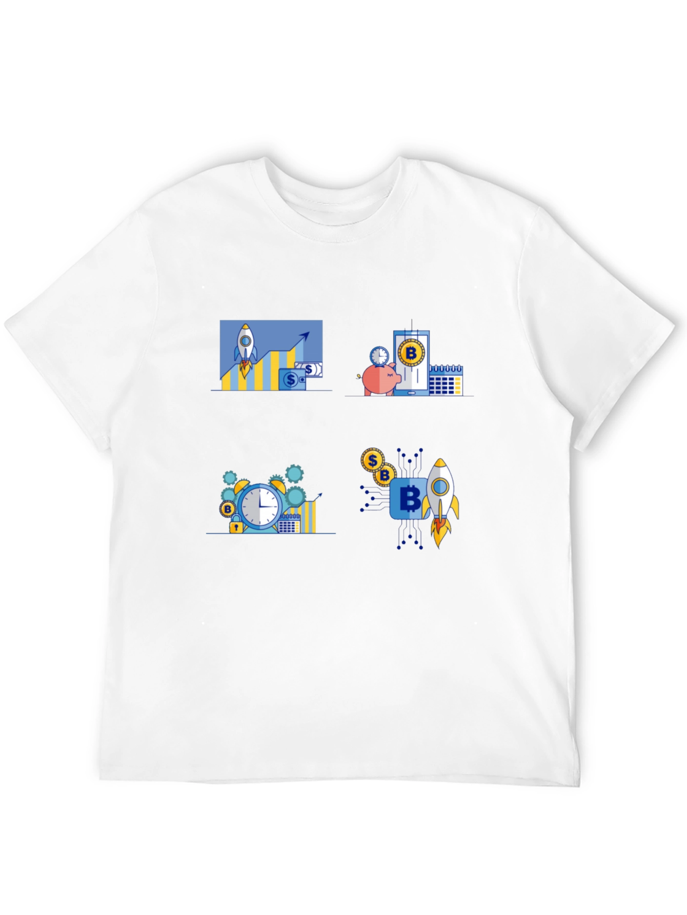 Camiseta Bitcoin: Cripto al Éxito