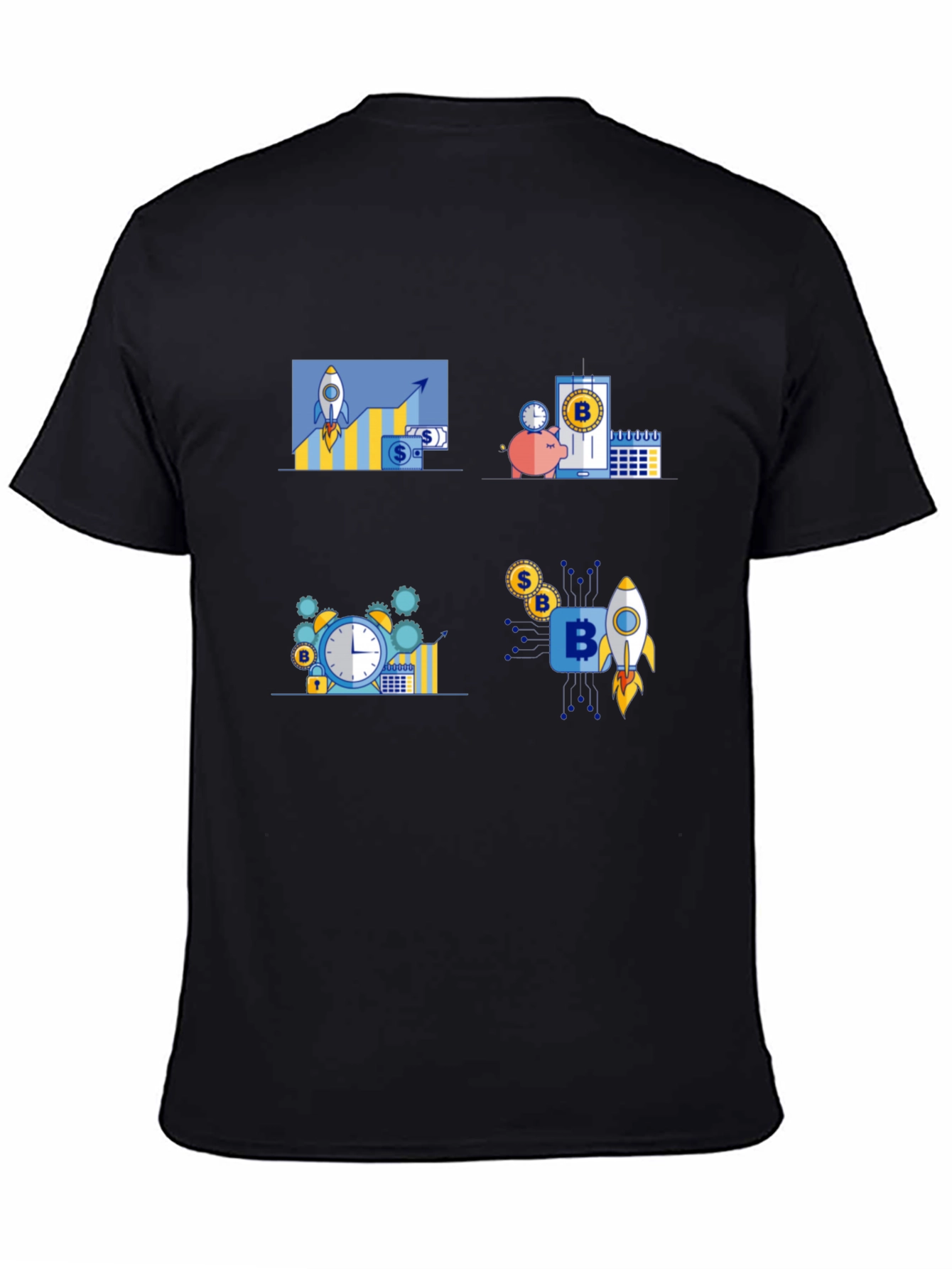 Camiseta Bitcoin: Cripto al Éxito