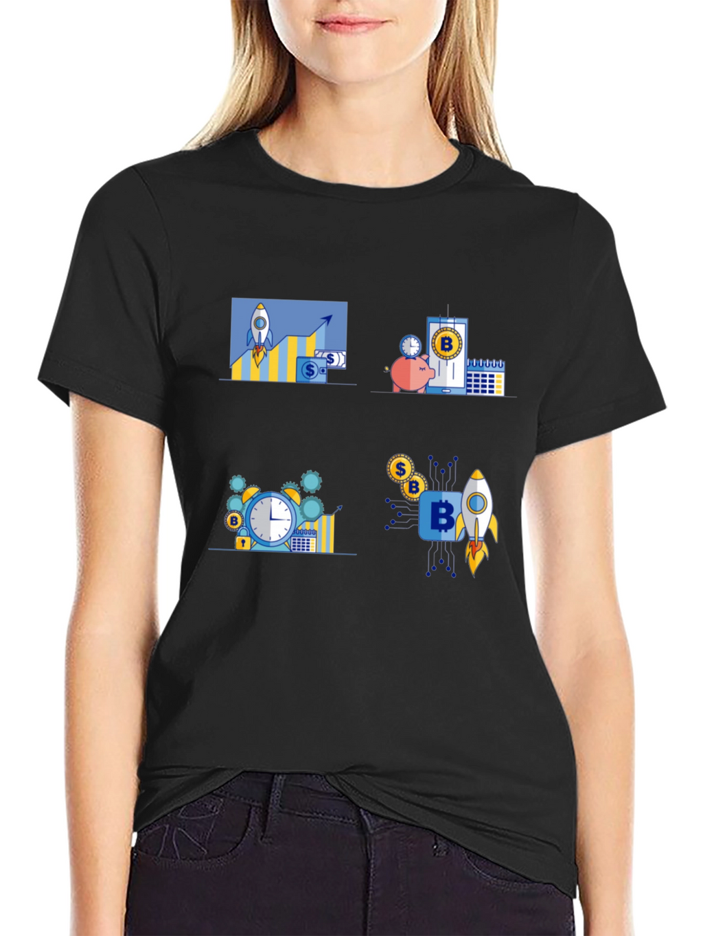 Camiseta Bitcoin: Cripto al Éxito