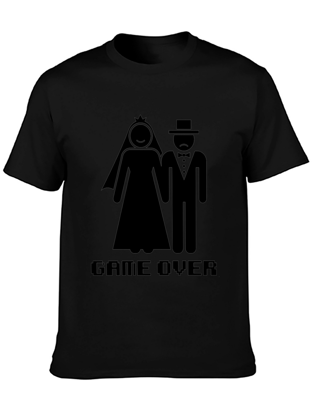 Camiseta Divertida: Game Over Boda