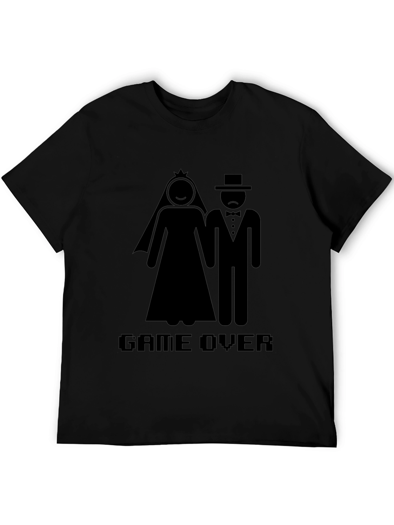 Camiseta Divertida: Game Over Boda