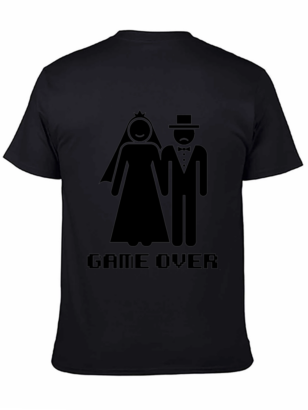 Camiseta Divertida: Game Over Boda