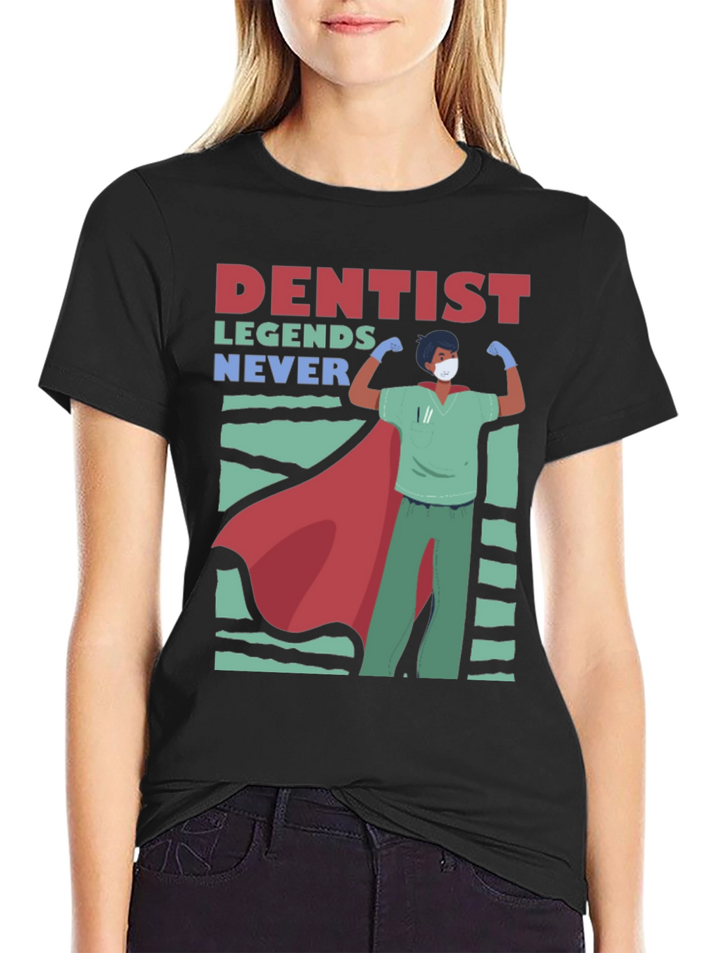 Camiseta Héroe Dental - Leyendas Nunca Mueren