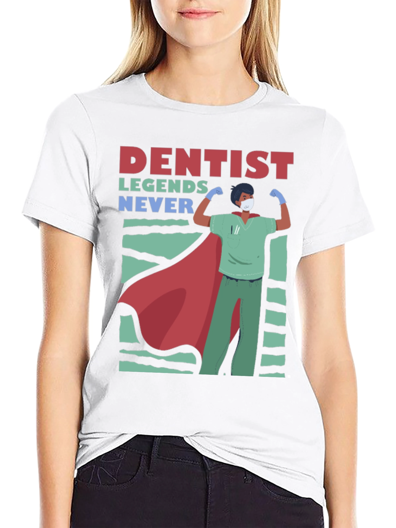 Camiseta Héroe Dental - Leyendas Nunca Mueren