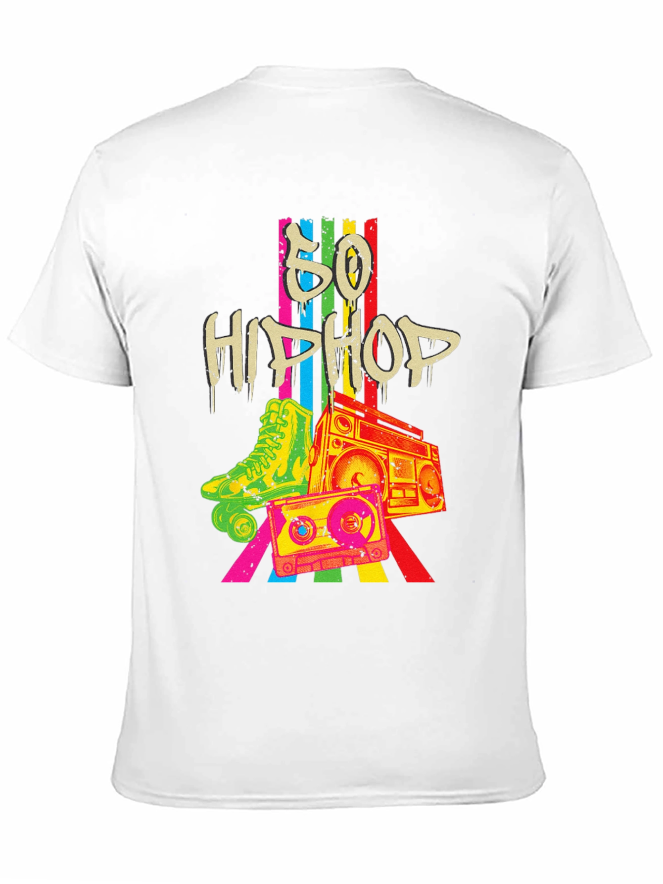 Camiseta Hip Hop 80s Vintage