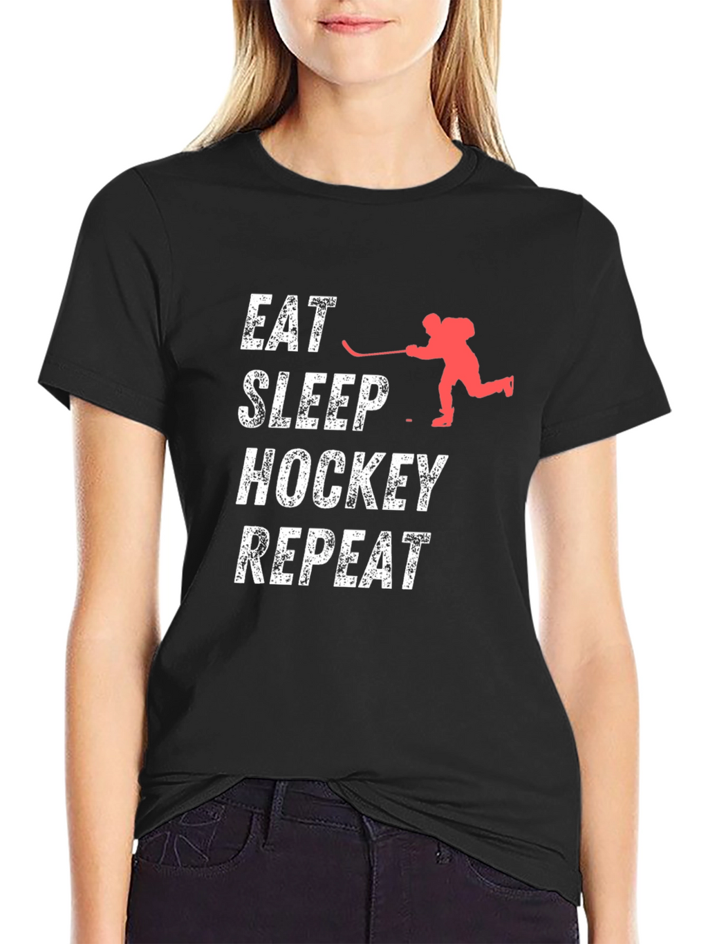 Camiseta Hockey - Come Duerme Juega Repite