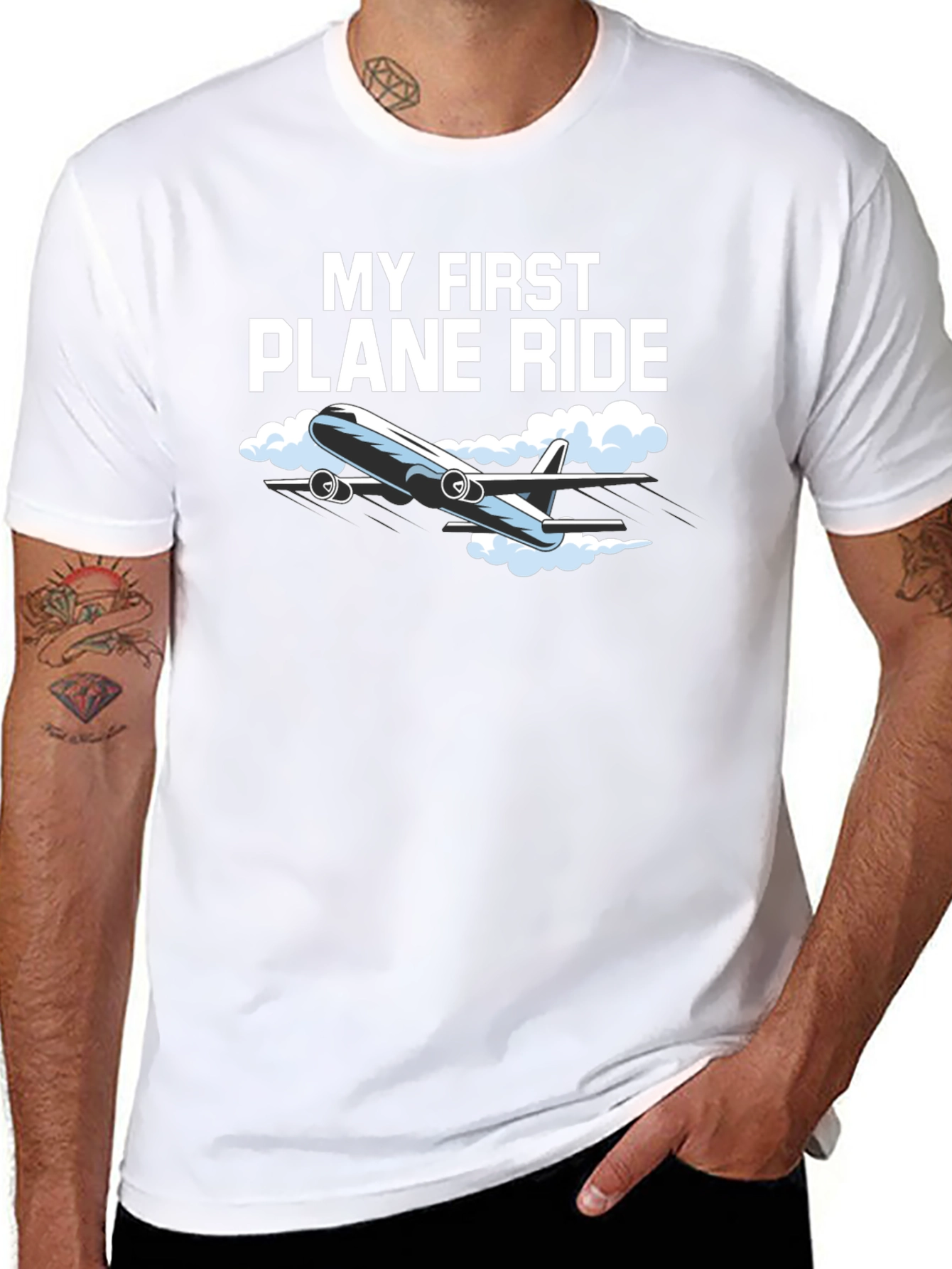 Camiseta Mi Primer Viaje en Avión