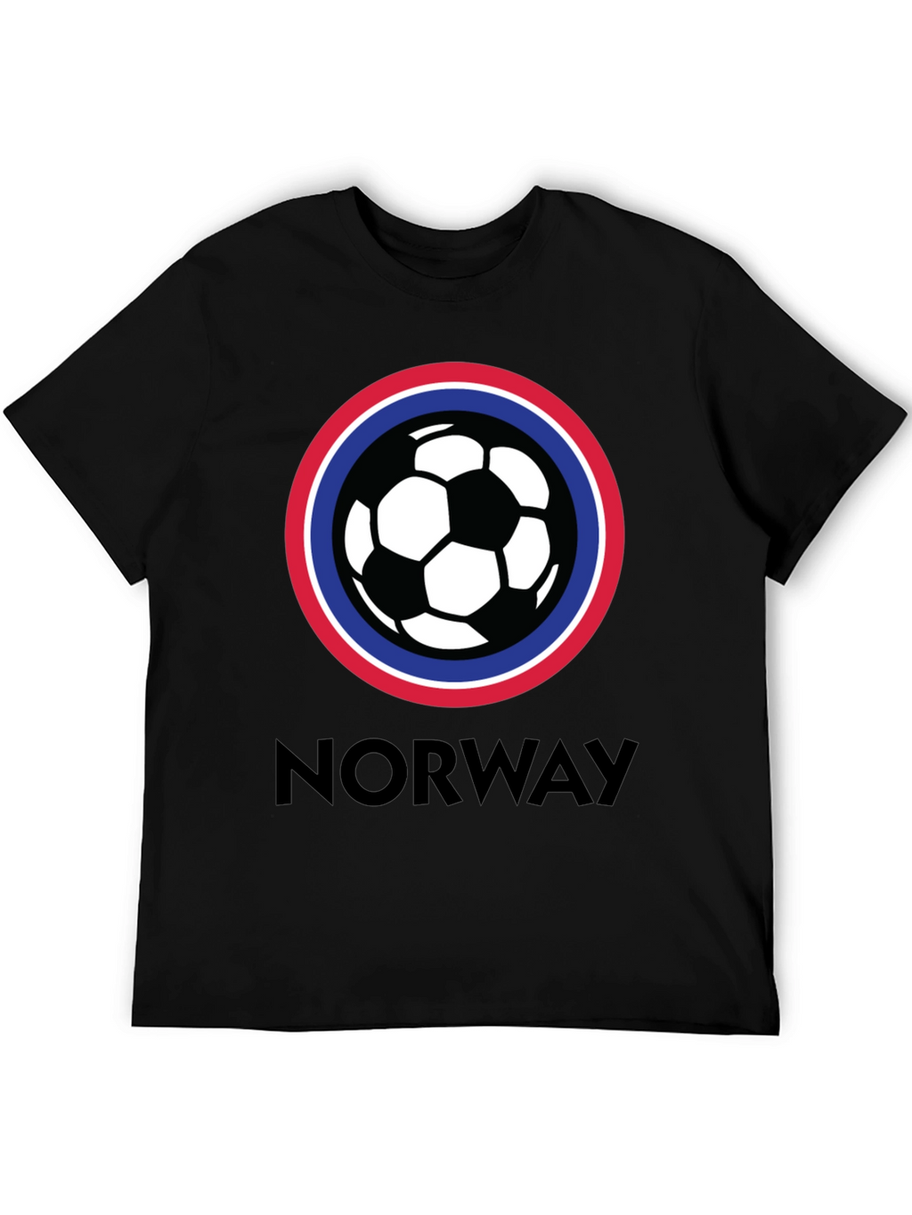 Camiseta Fútbol Noruega Diseño Original