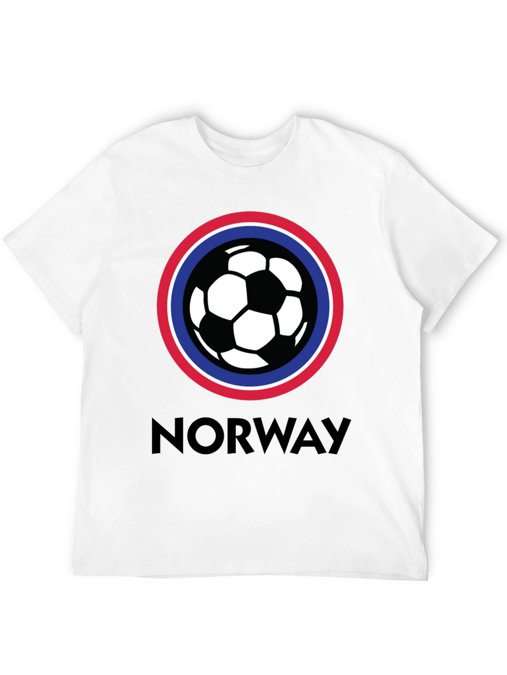 Camiseta Fútbol Noruega Diseño Original