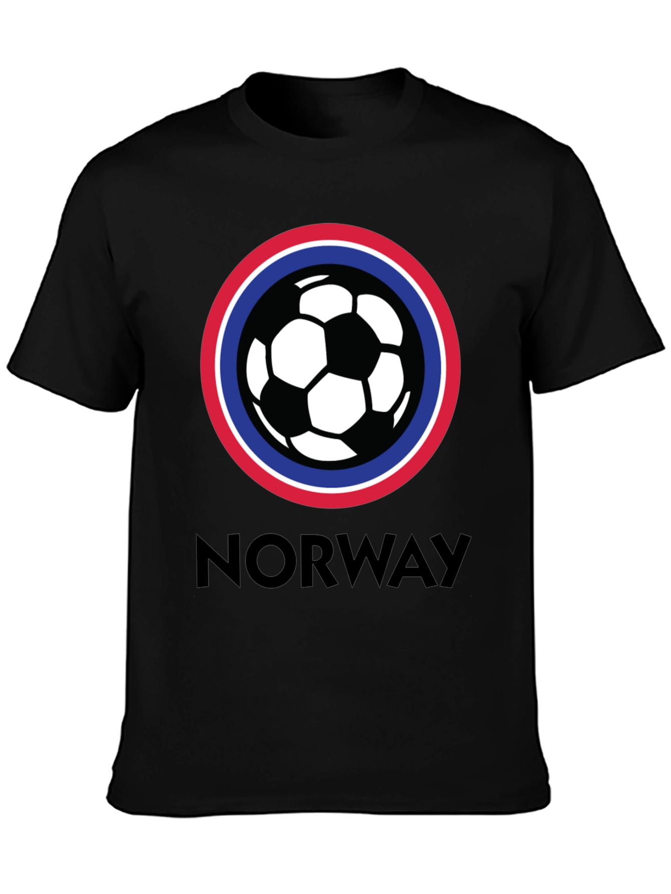 Camiseta Fútbol Noruega Diseño Original
