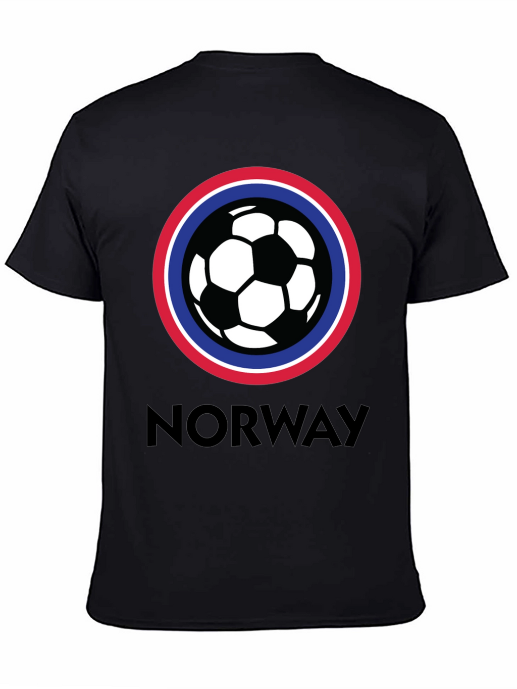Camiseta Fútbol Noruega Diseño Original
