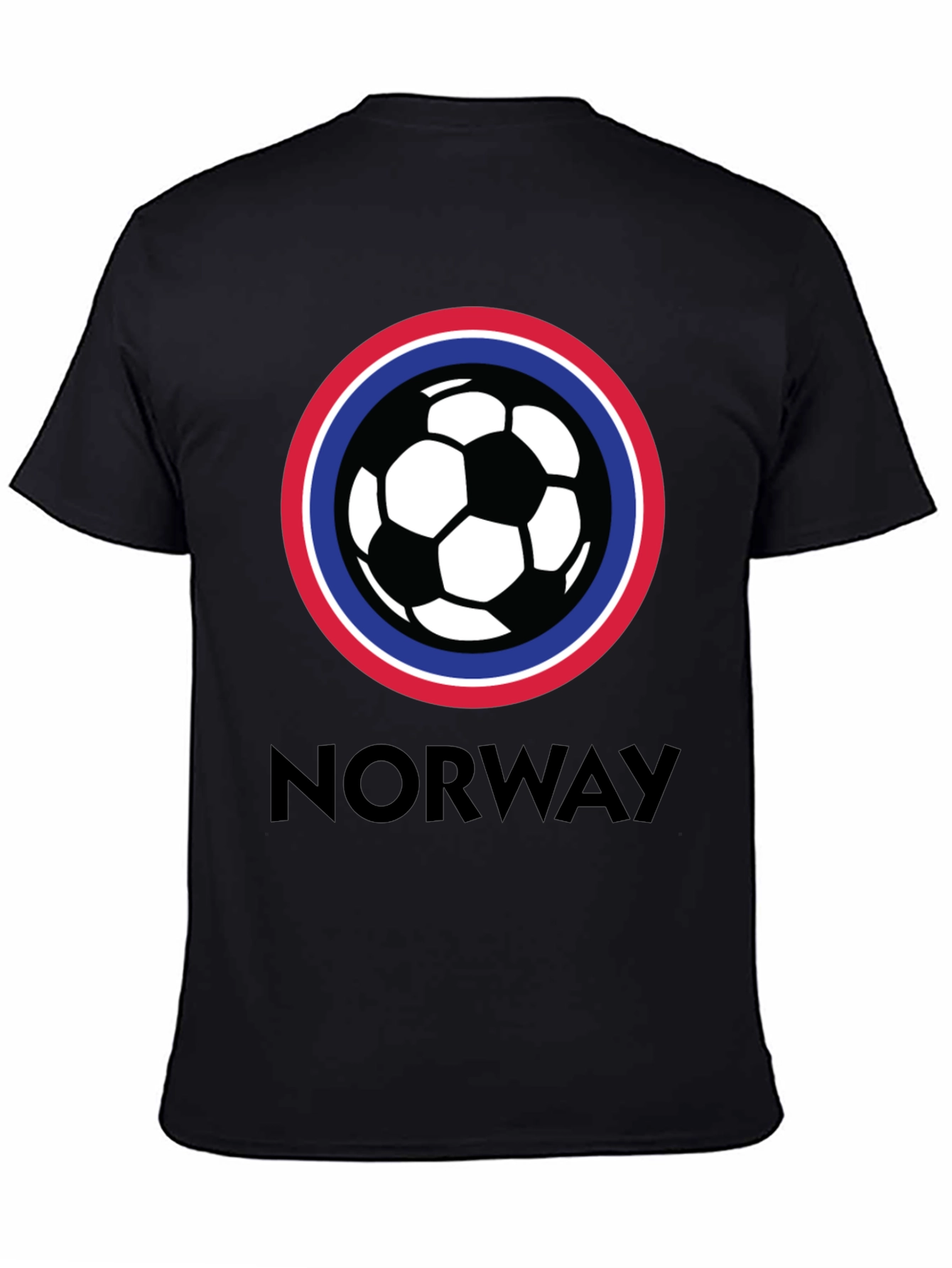Camiseta Fútbol Noruega Diseño Original