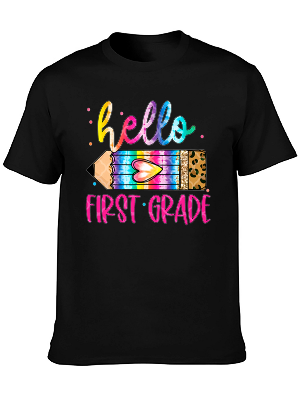 Camiseta Hello First Grade