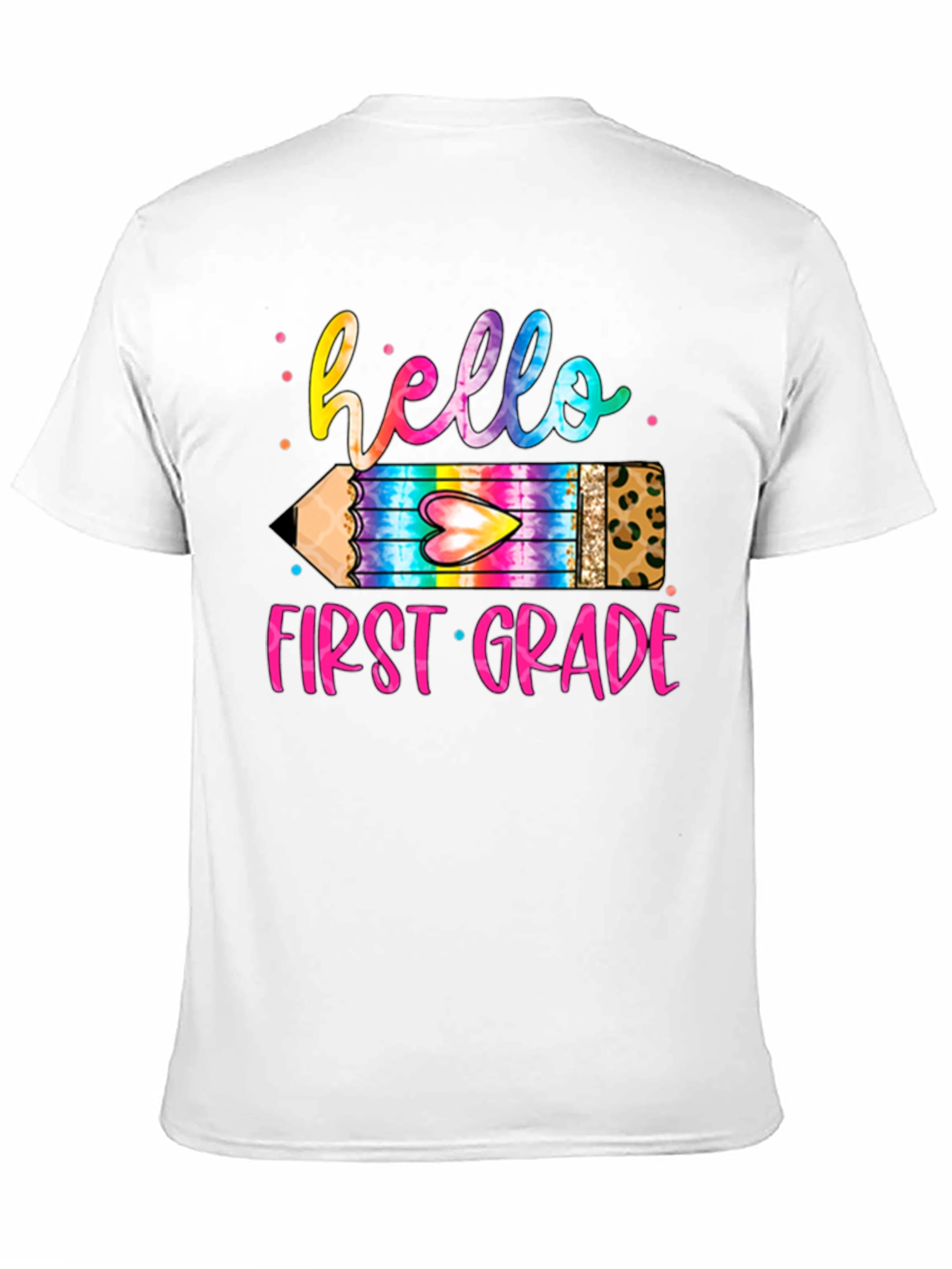 Camiseta Hello First Grade