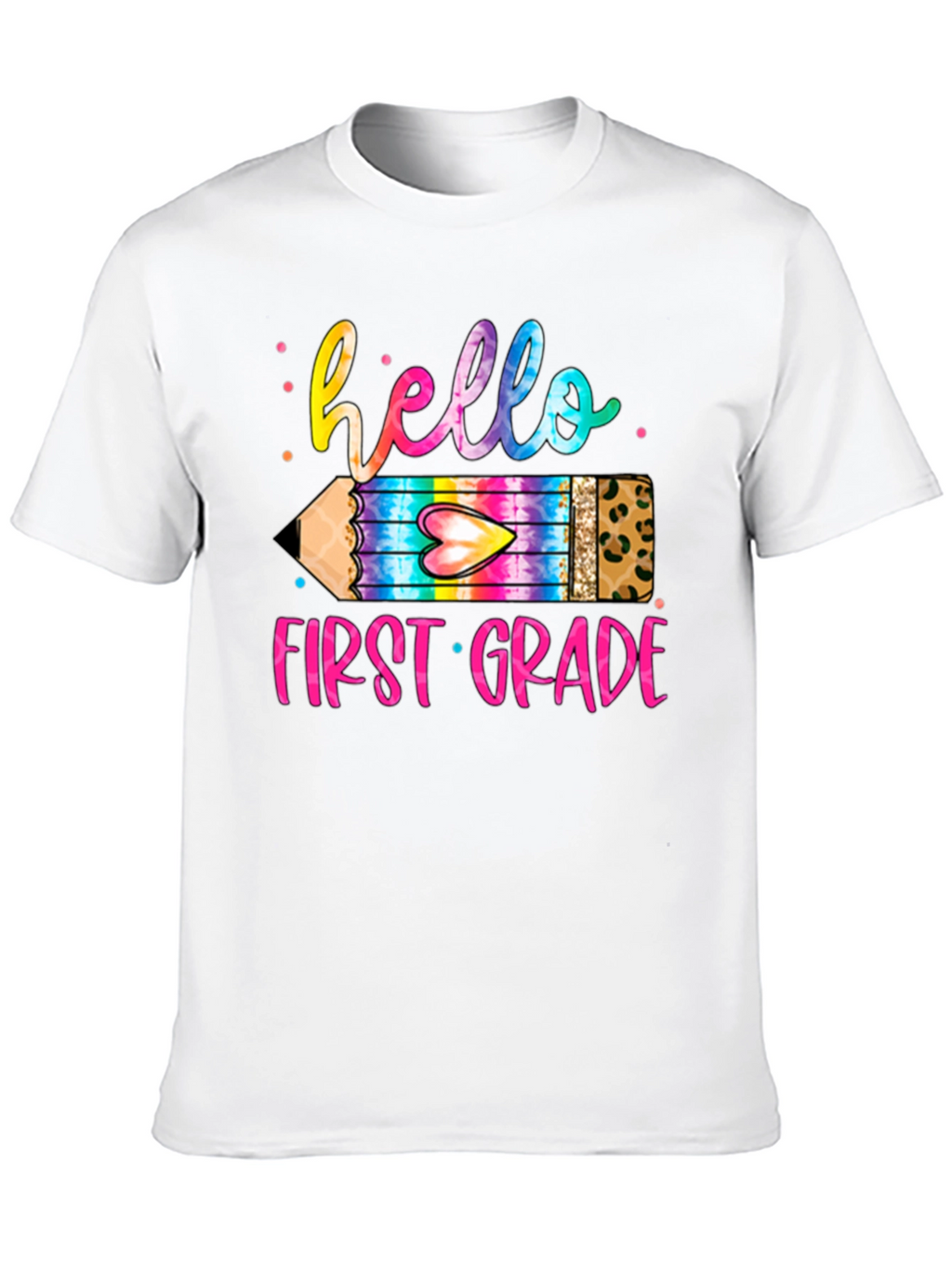 Camiseta Hello First Grade