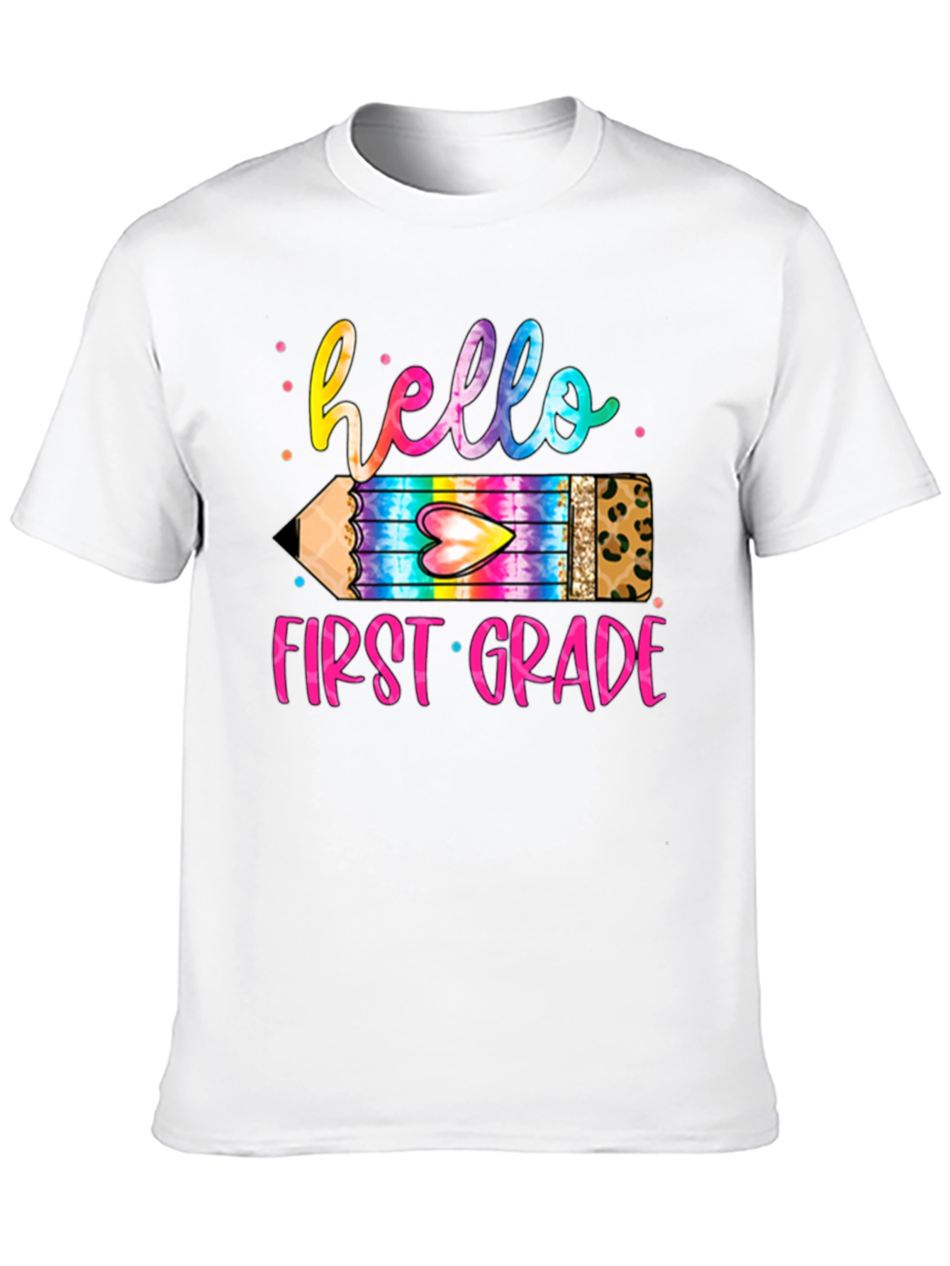 Camiseta Hello First Grade