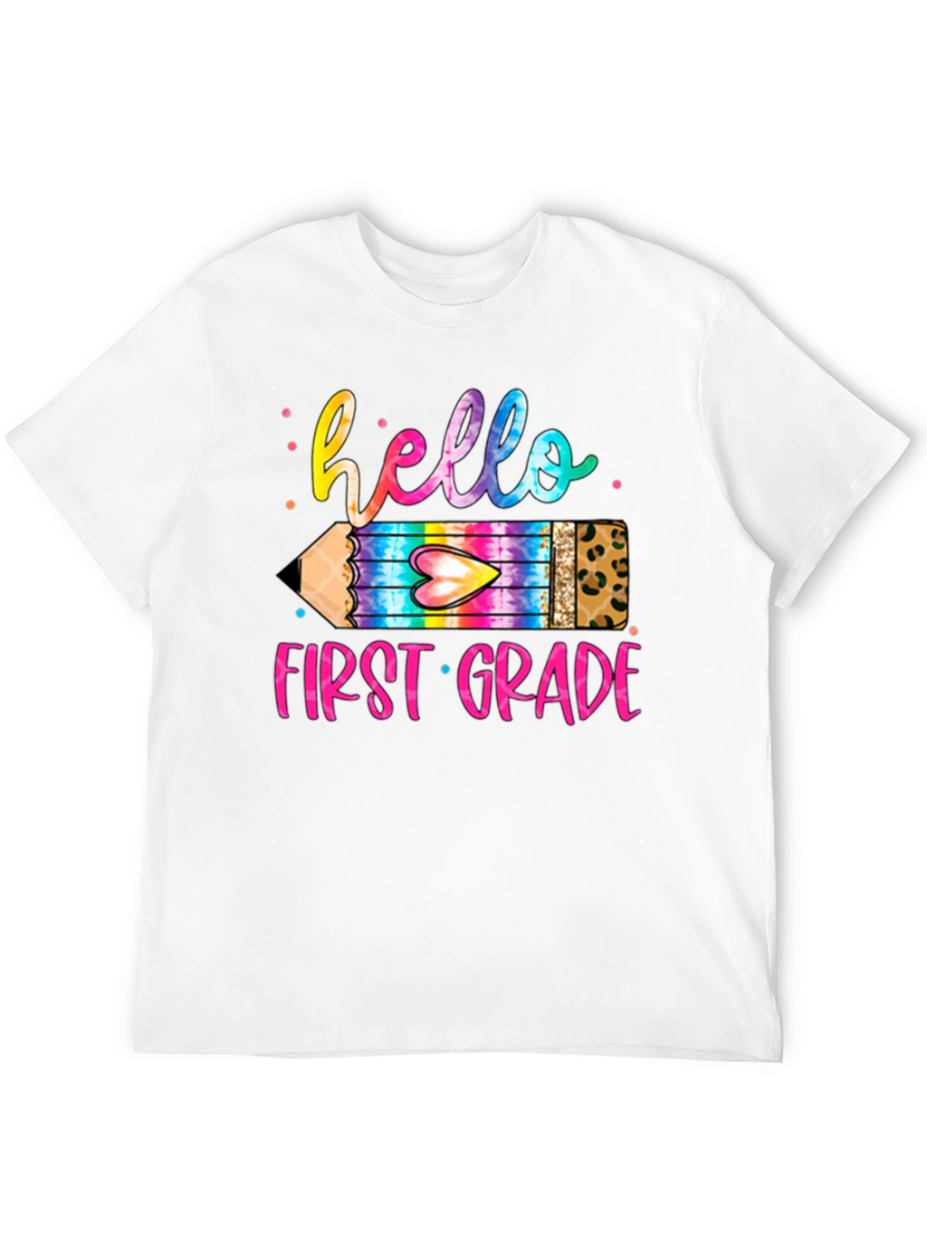 Camiseta Hello First Grade