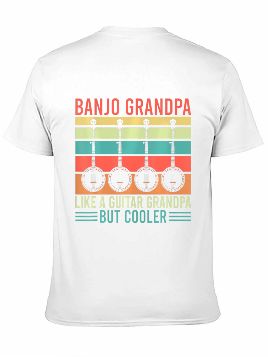 Camiseta Negra Banjo Grandpa But Cooler