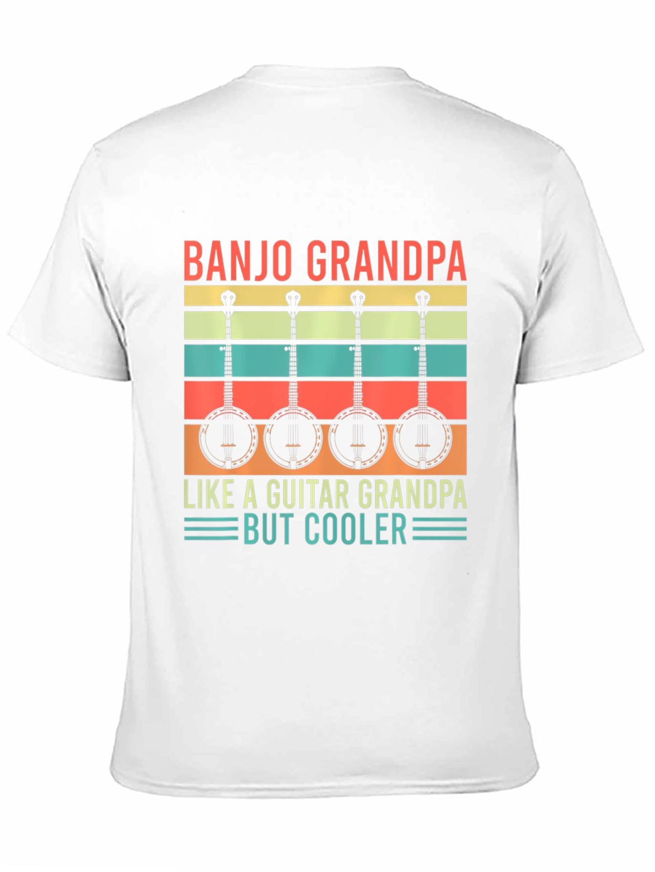 Camiseta Negra Banjo Grandpa But Cooler