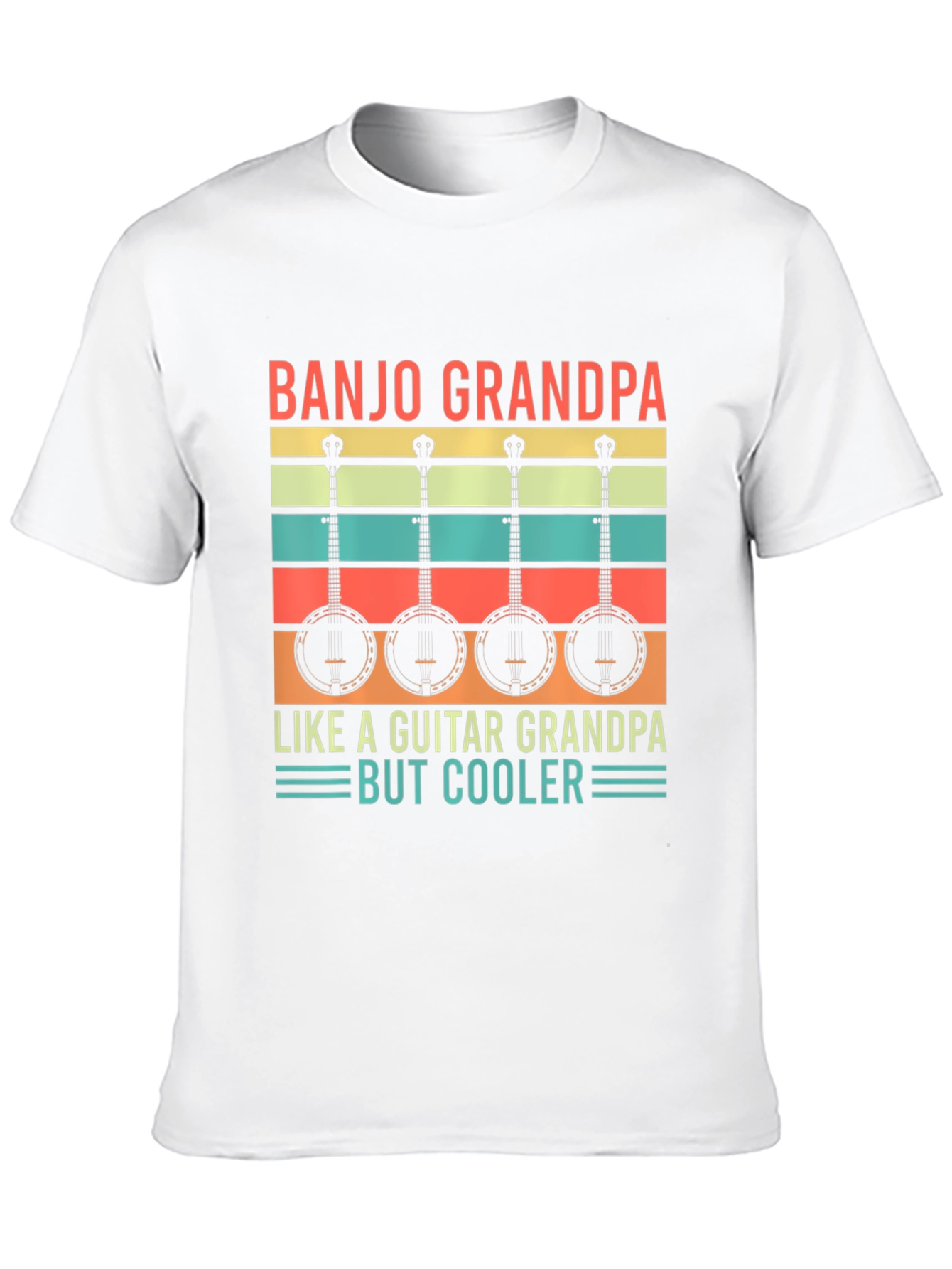 Camiseta Negra Banjo Grandpa But Cooler