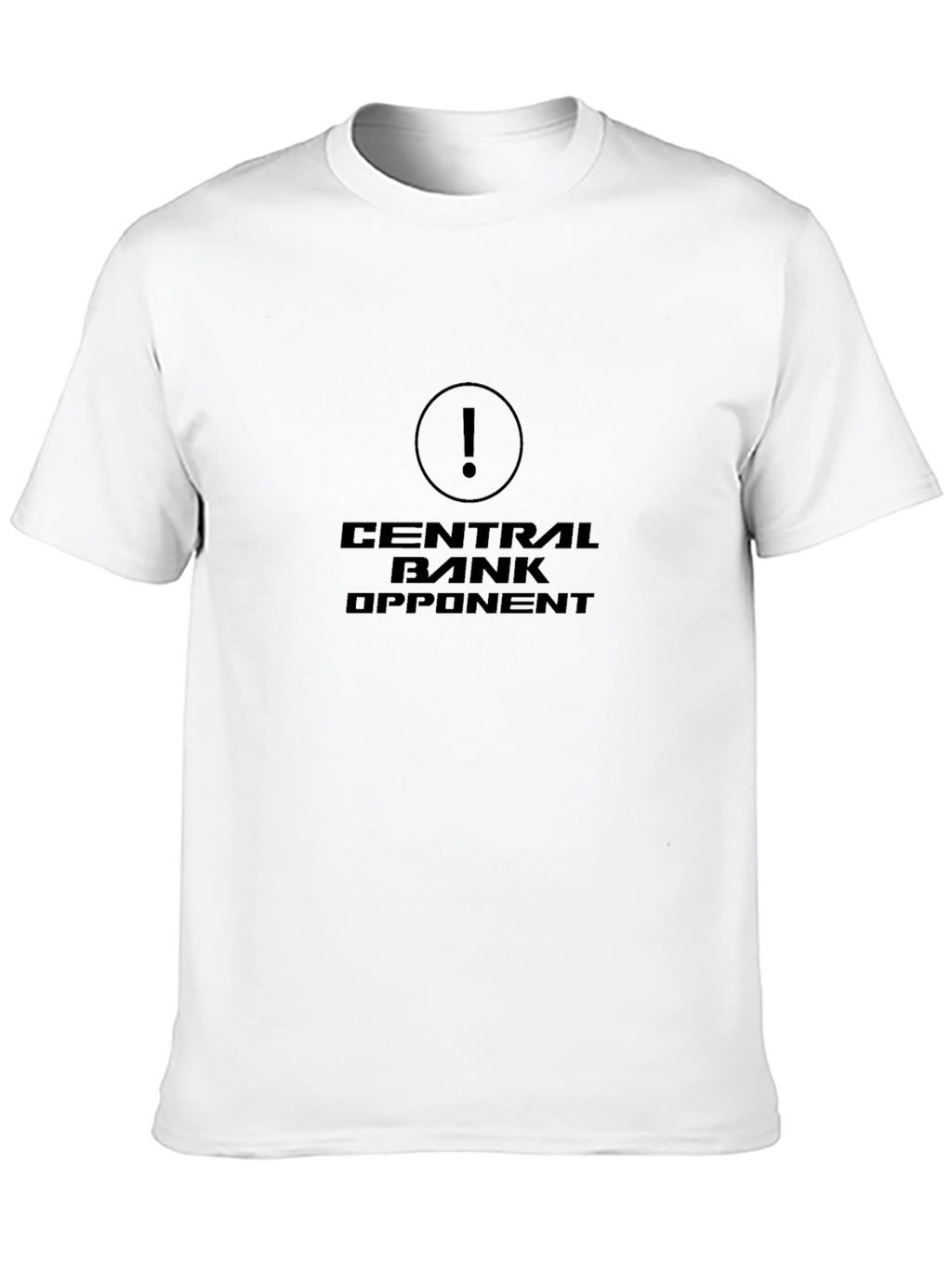 Camiseta Negra Central Bank Opponent