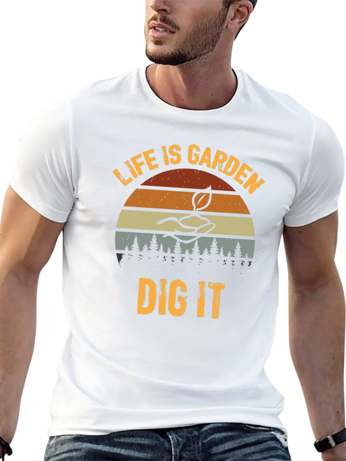 Camiseta Jardinería Life is Garden Dig It