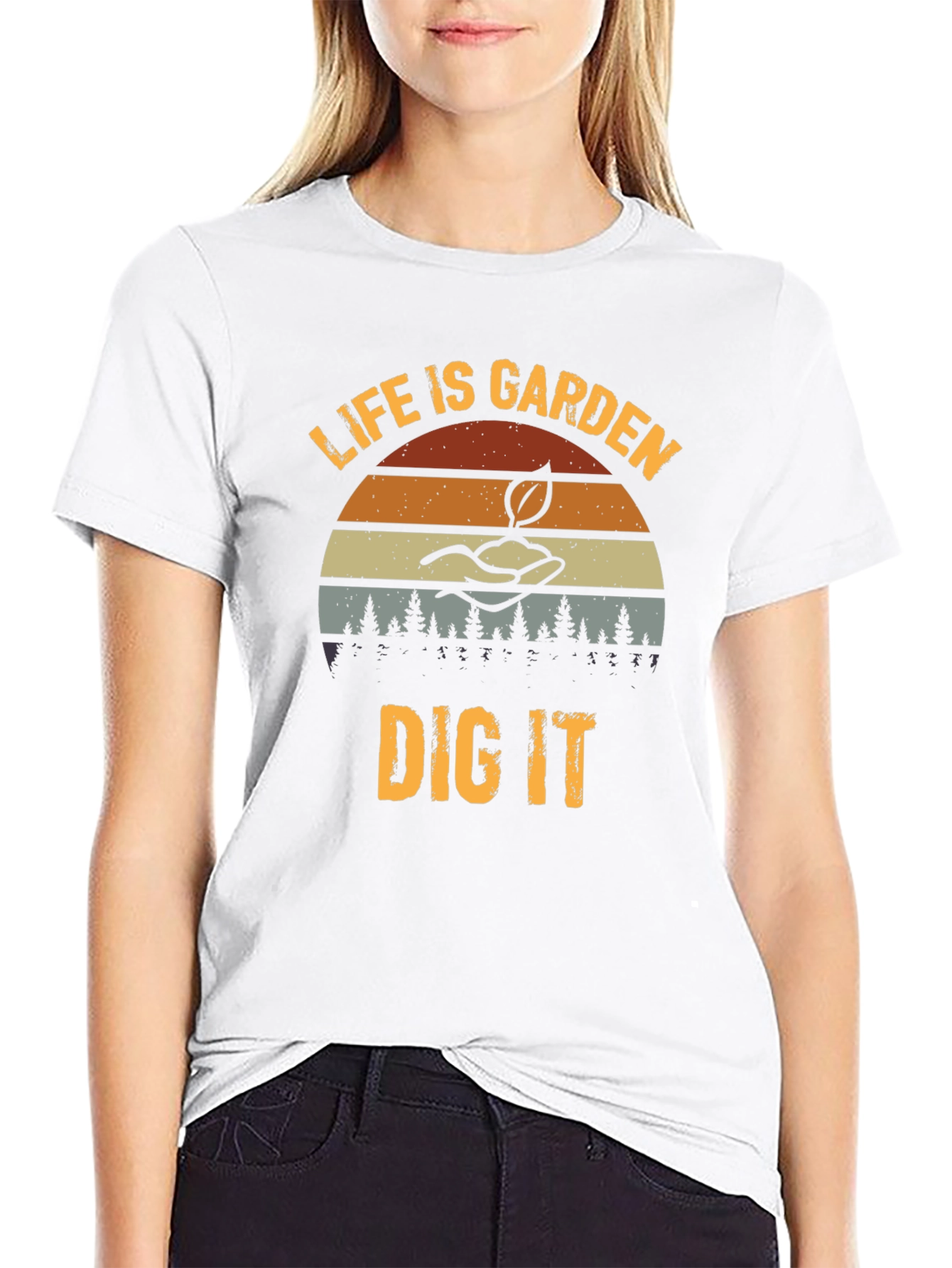Camiseta Jardinería Life is Garden Dig It
