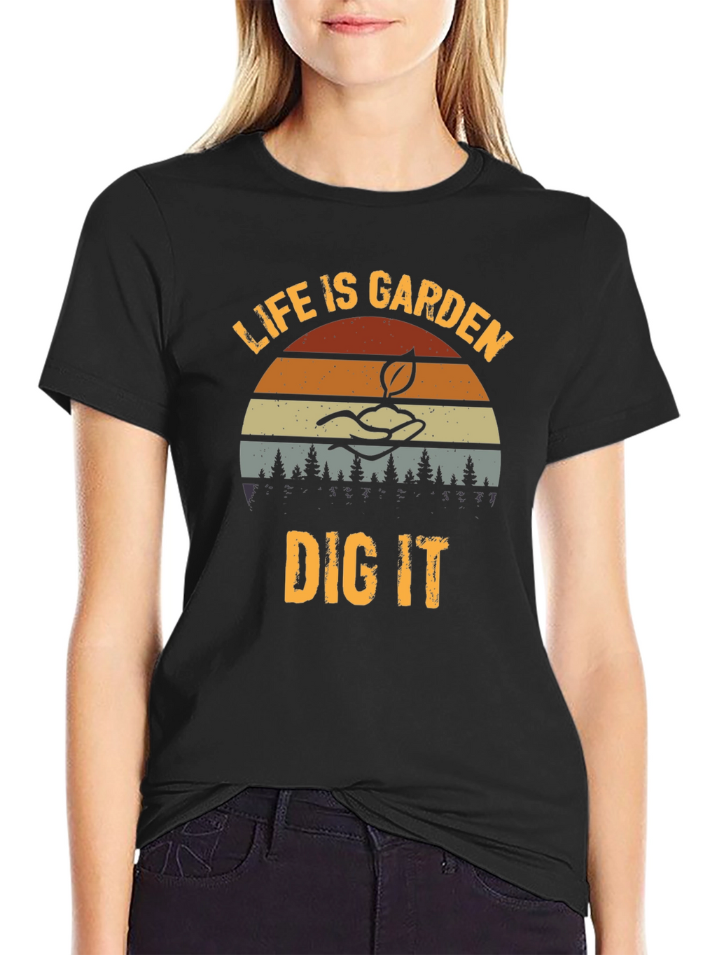 Camiseta Jardinería Life is Garden Dig It