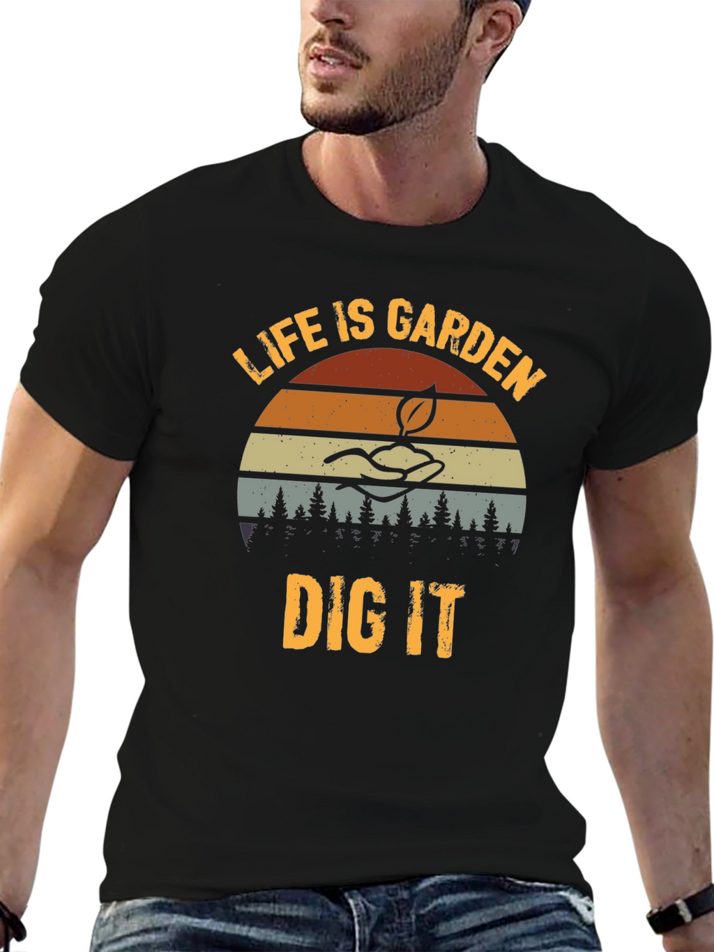 Camiseta Jardinería Life is Garden Dig It