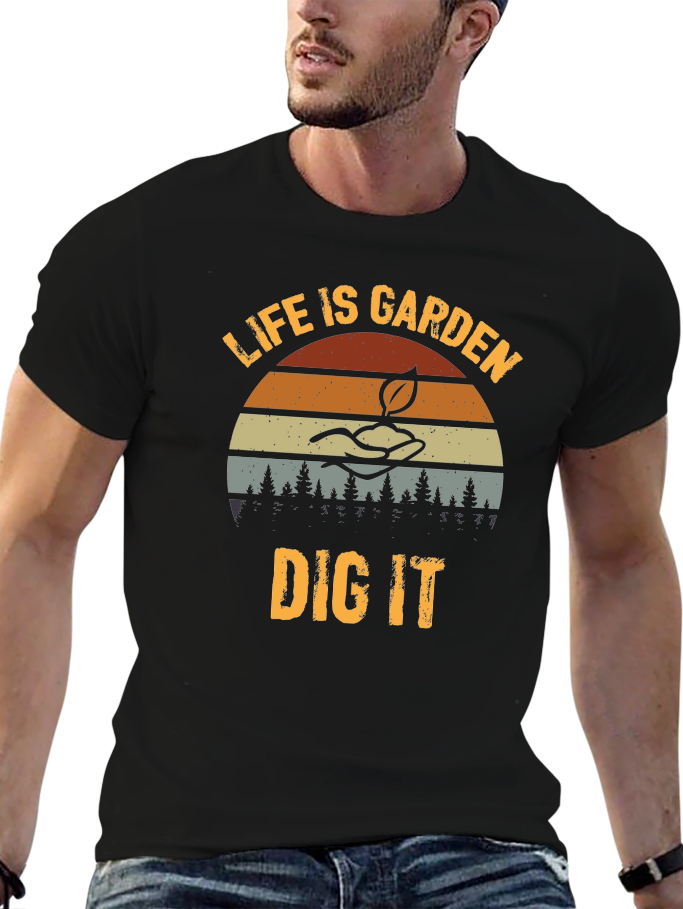 Camiseta Jardinería Life is Garden Dig It