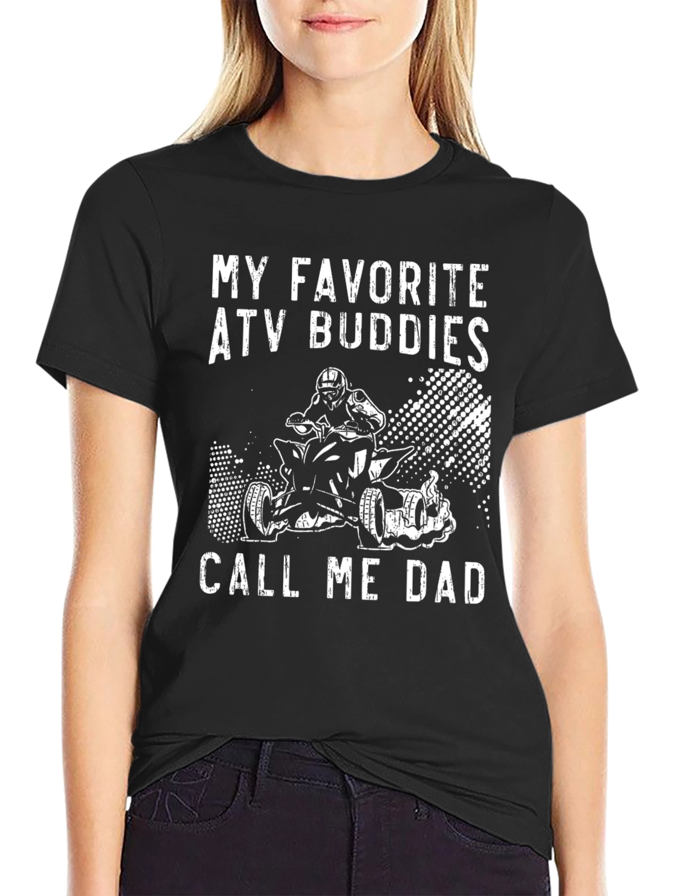 Camiseta Mis amigos ATV favoritos me llaman papá