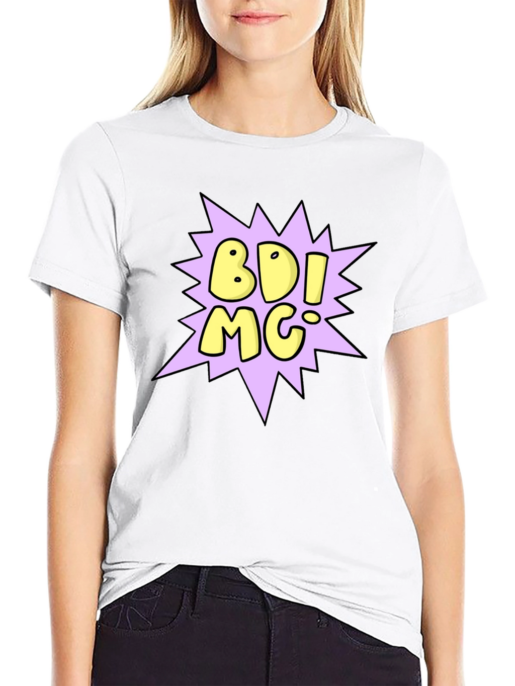 Camiseta Negra con Diseño BDI MC
