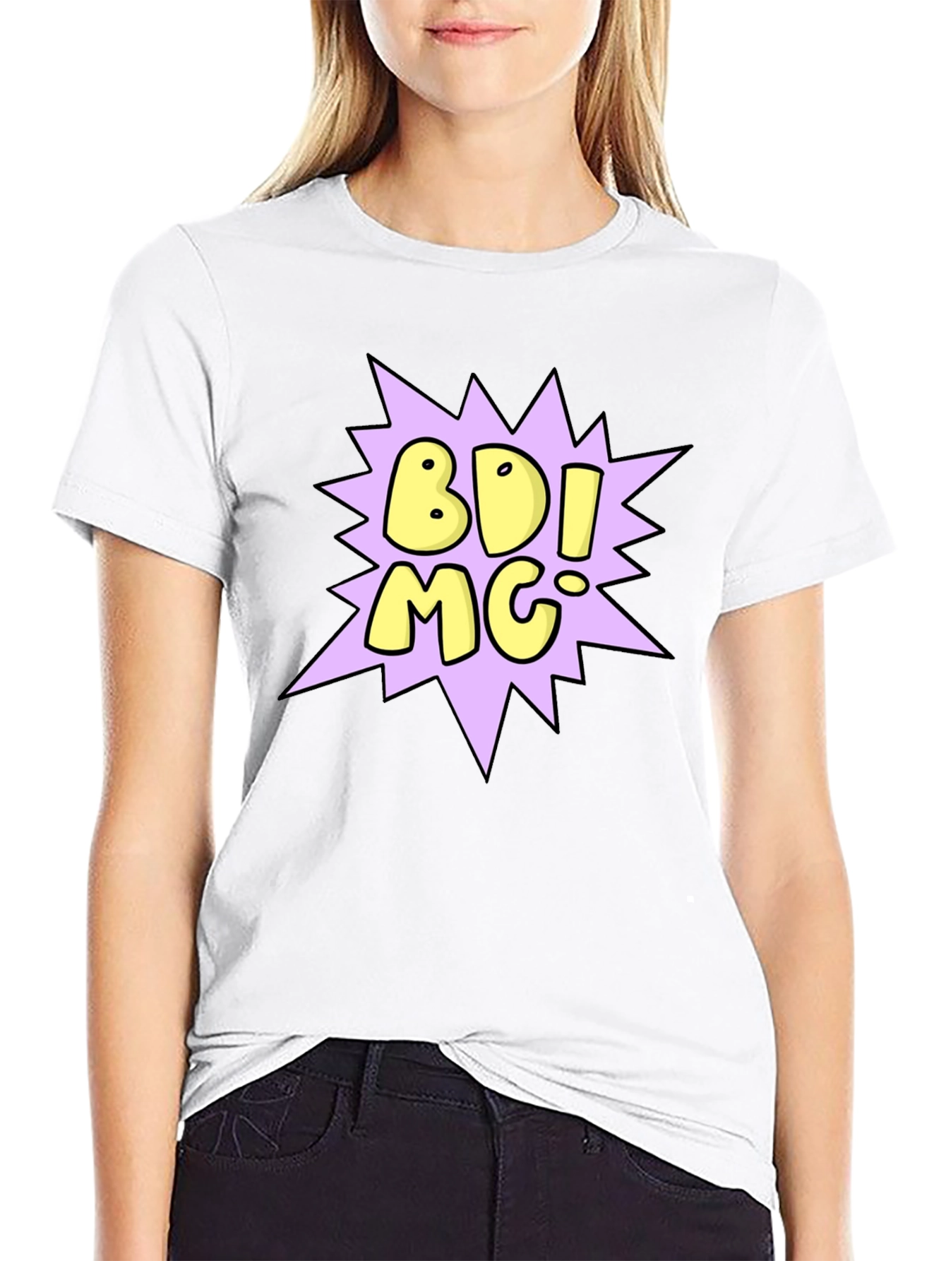 Camiseta Negra con Diseño BDI MC