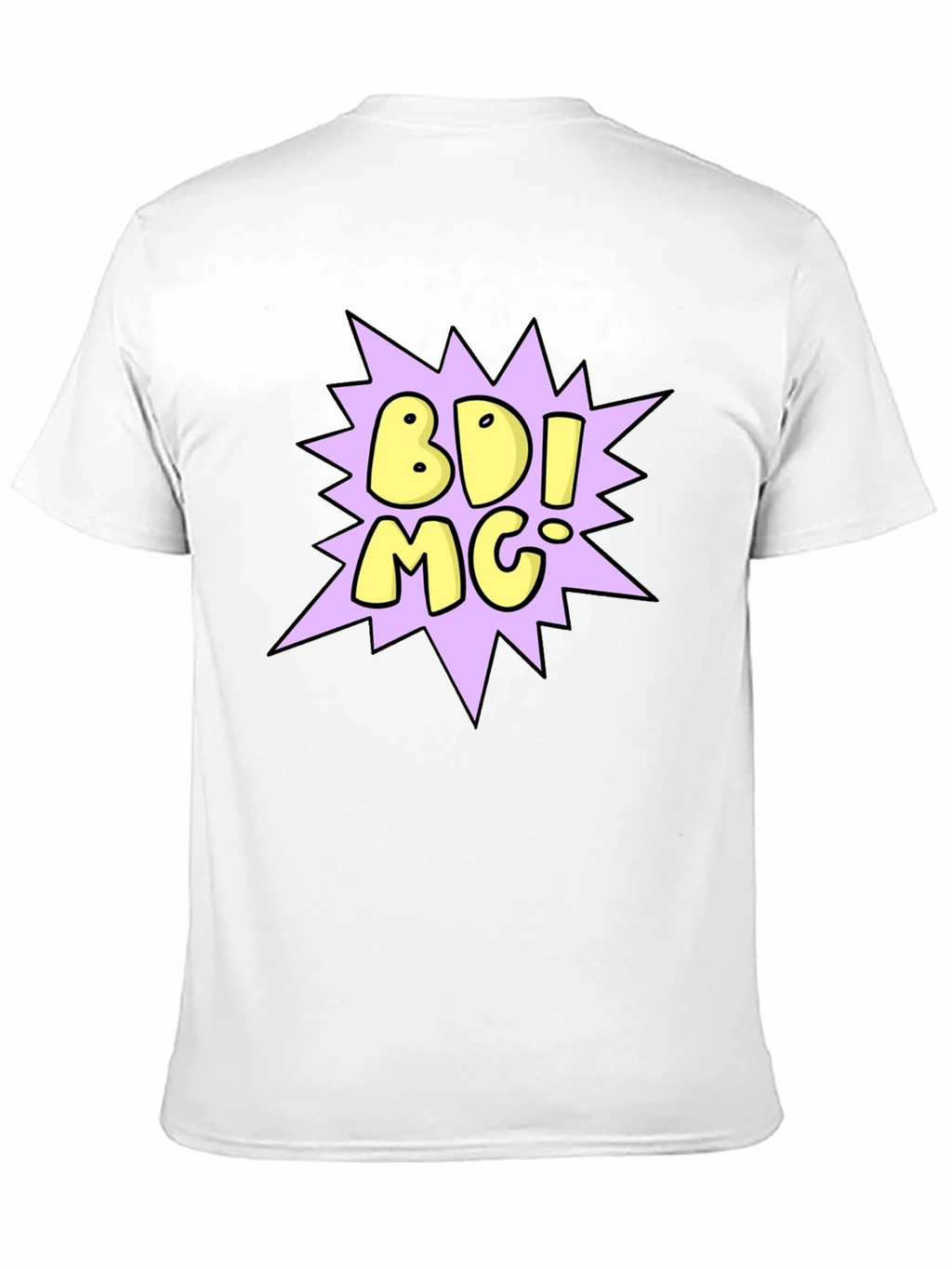 Camiseta Negra con Diseño BDI MC