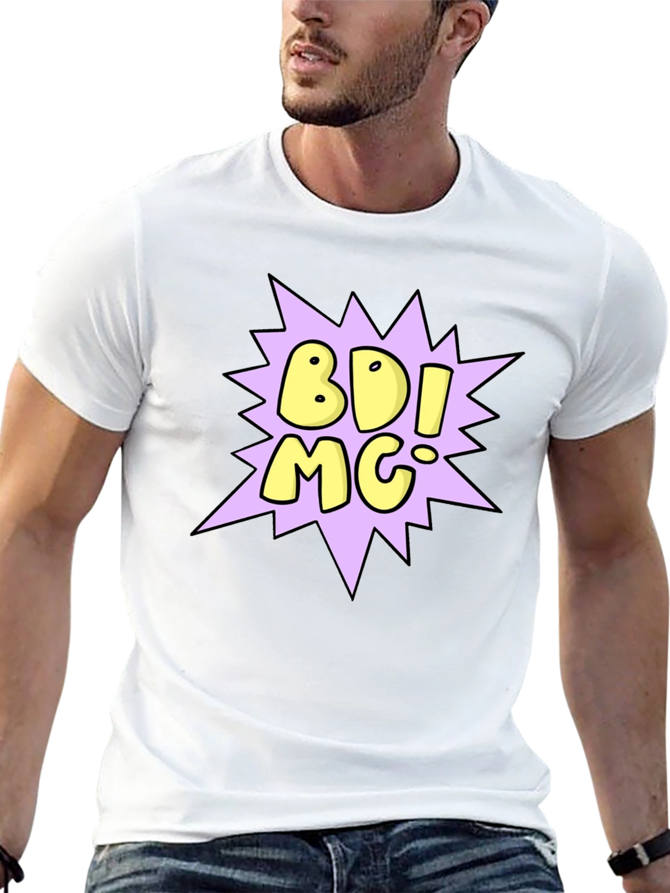 Camiseta Negra con Diseño BDI MC