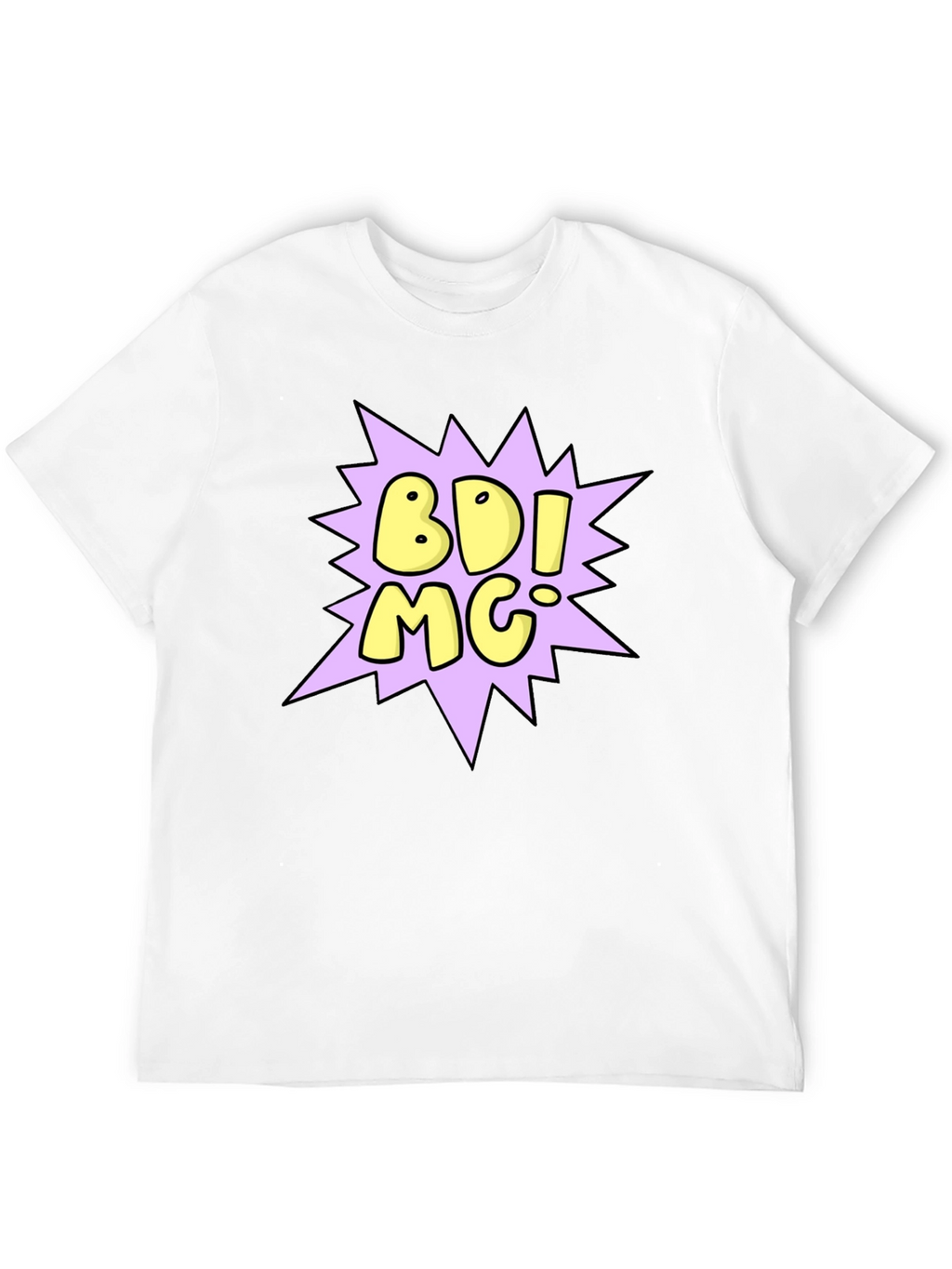 Camiseta Negra con Diseño BDI MC